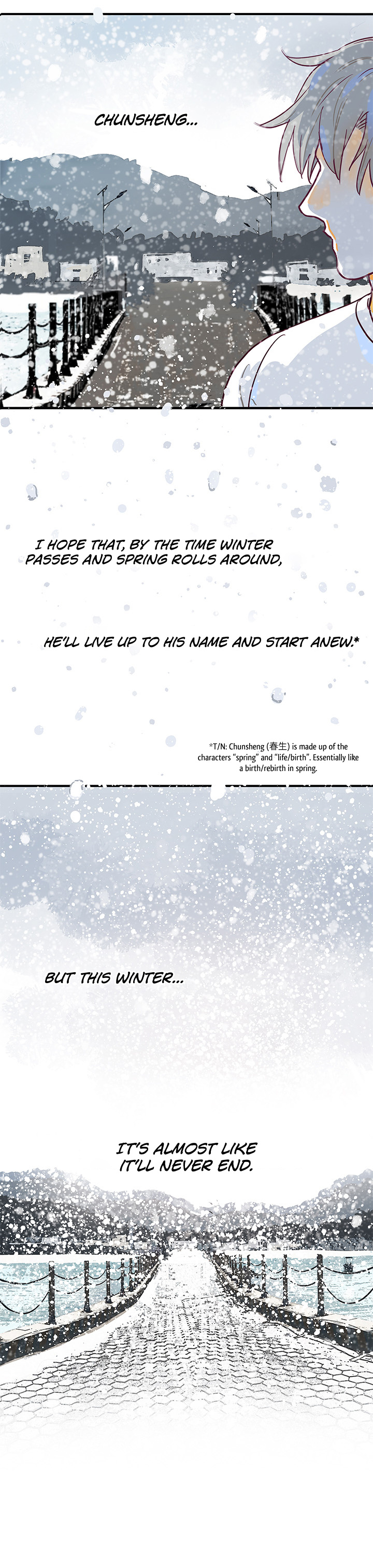 The Planet Walks Alone - Chapter 74: Ch25: Snow Day By The Sea