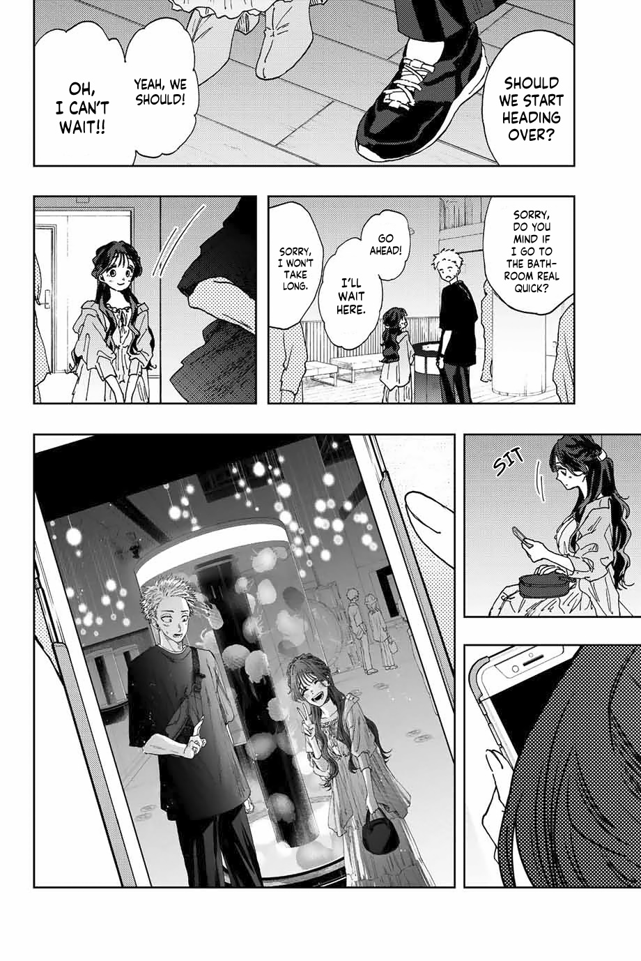 Kaoru Hana Wa Rin To Saku - Vol.3 Chapter 18: The Aquarium