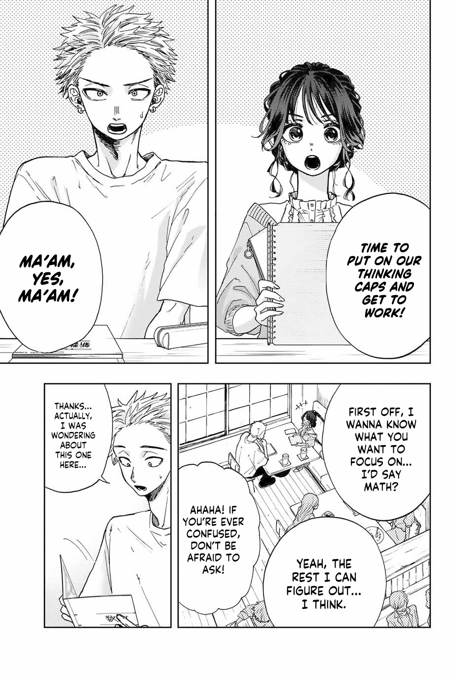 Kaoru Hana Wa Rin To Saku - Vol.1 Chapter 5: Study Buddies