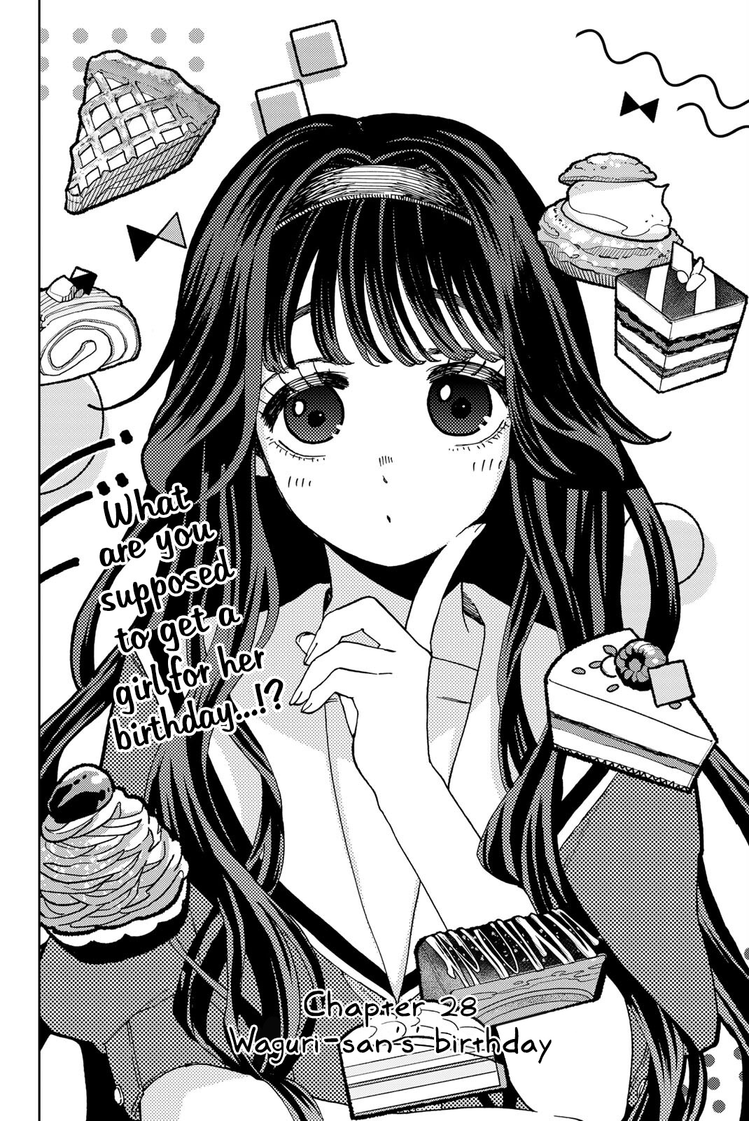 Kaoru Hana Wa Rin To Saku - Vol.4 Chapter 28: Waguri-San’s’ Birthday