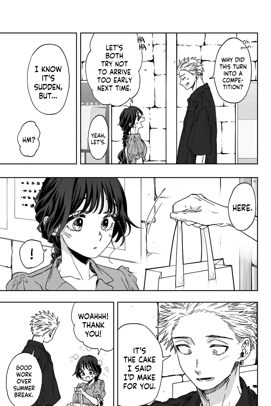 Kaoru Hana Wa Rin To Saku - Chapter 54: Reward Cake