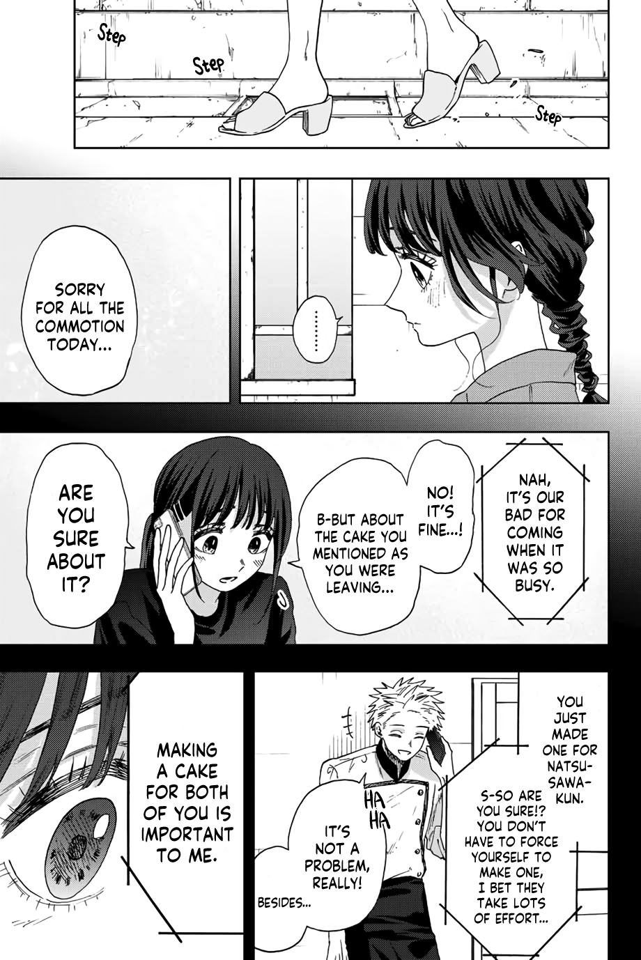 Kaoru Hana Wa Rin To Saku - Chapter 54: Reward Cake