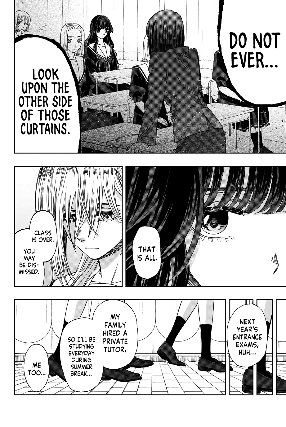 Kaoru Hana Wa Rin To Saku - Vol.4 Chapter 24: On The Other Side Of The Curtains