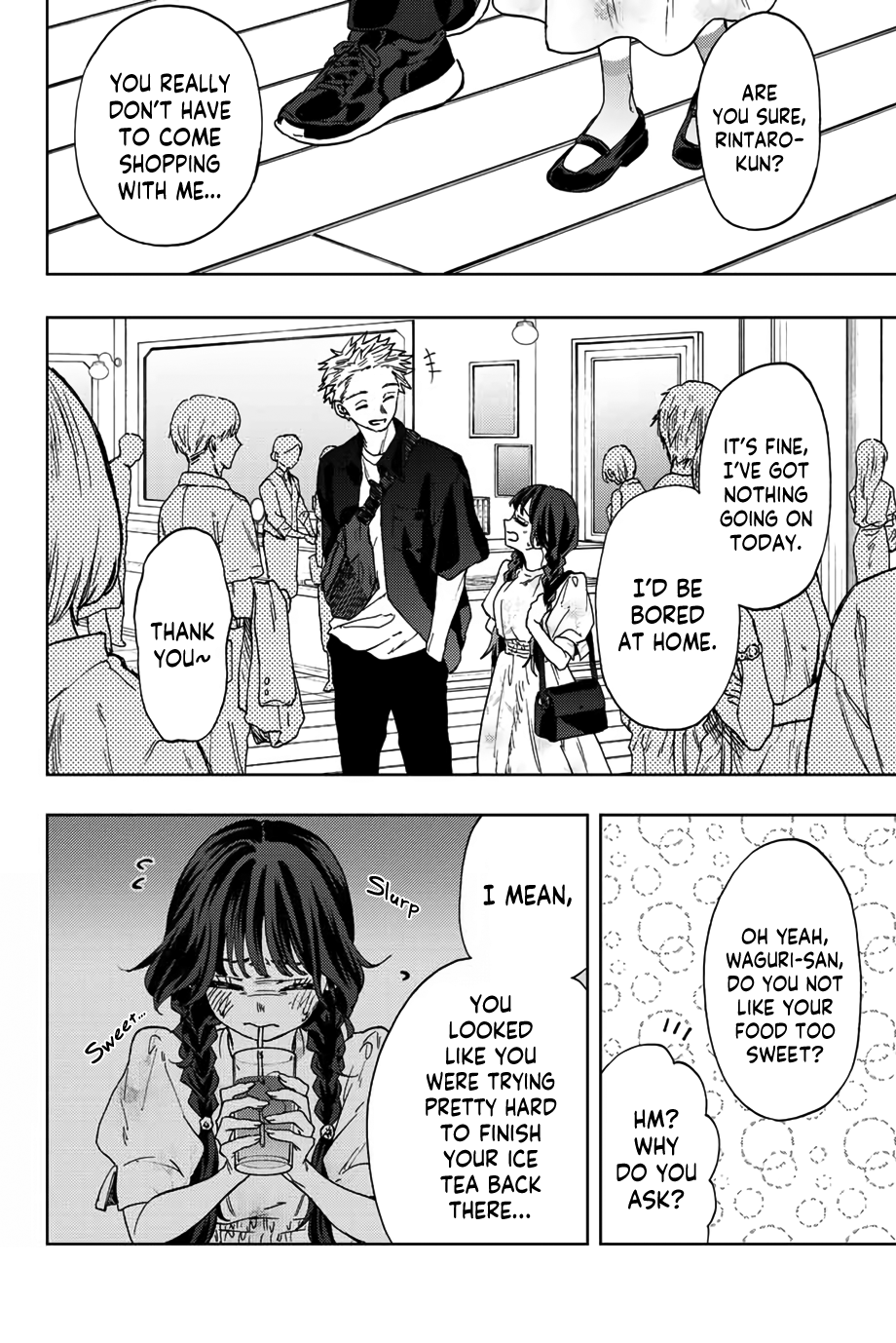 Kaoru Hana Wa Rin To Saku - Chapter 43: Shopping Together