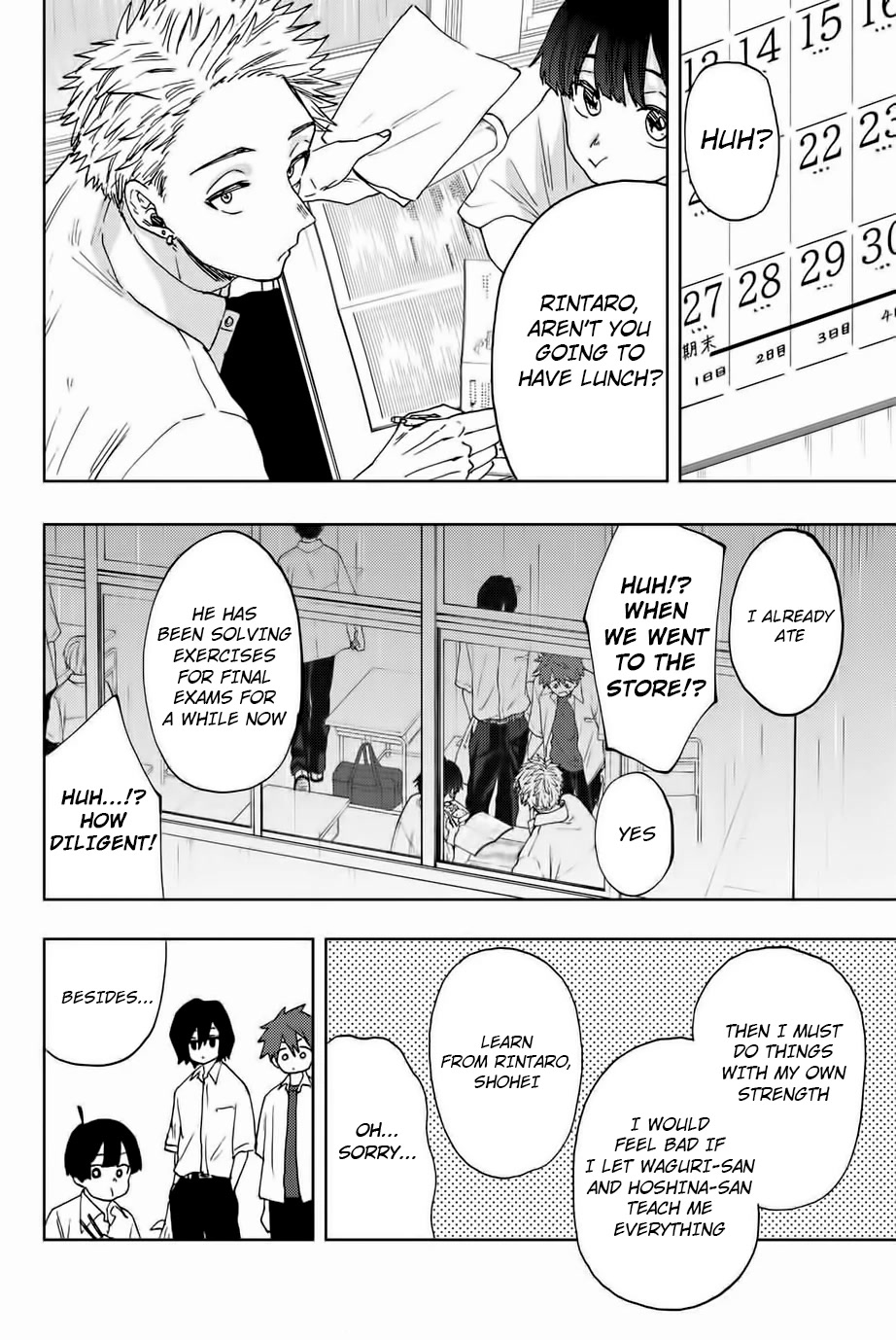 Kaoru Hana Wa Rin To Saku - Chapter 23: The Study Session Of The Six