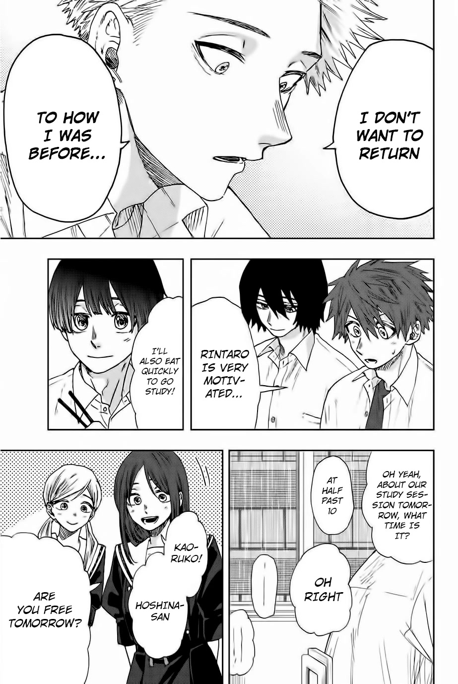 Kaoru Hana Wa Rin To Saku - Chapter 23: The Study Session Of The Six