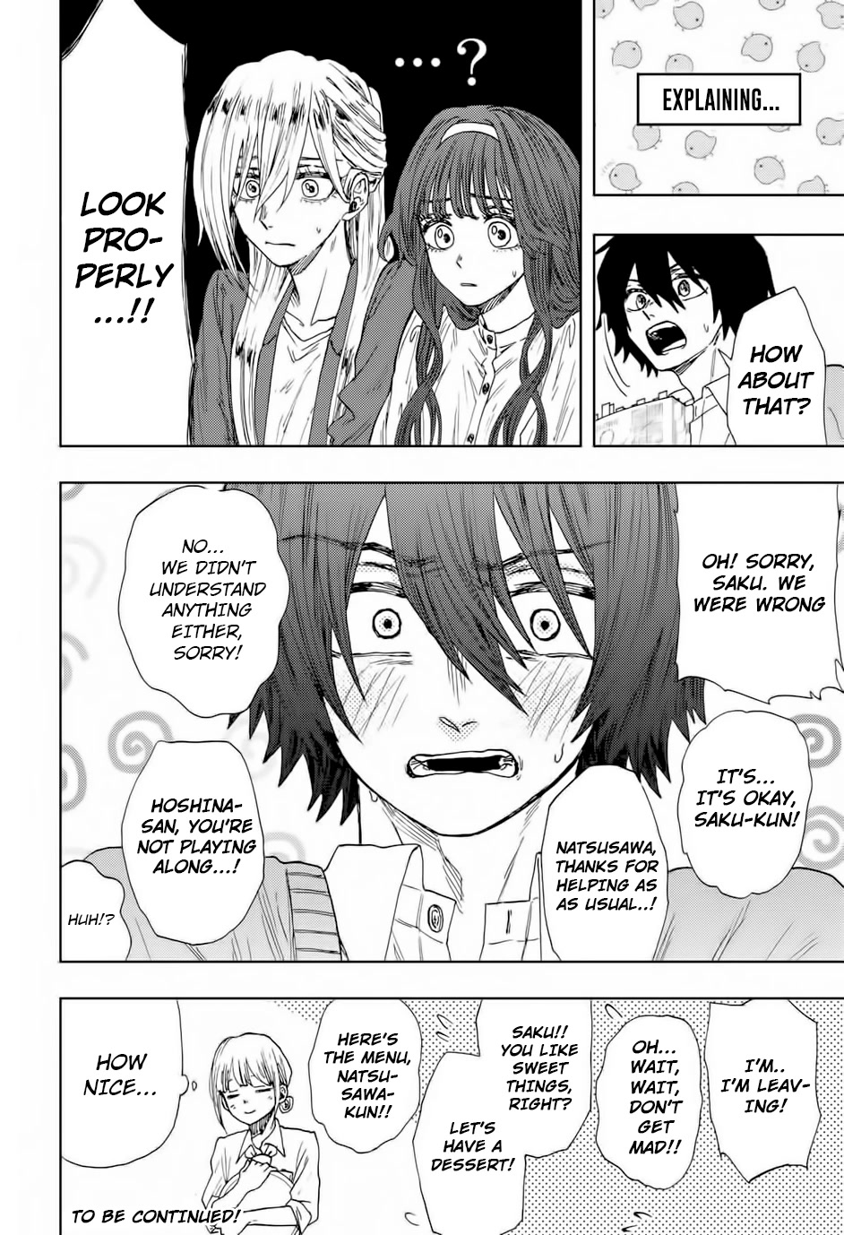 Kaoru Hana Wa Rin To Saku - Chapter 23: The Study Session Of The Six