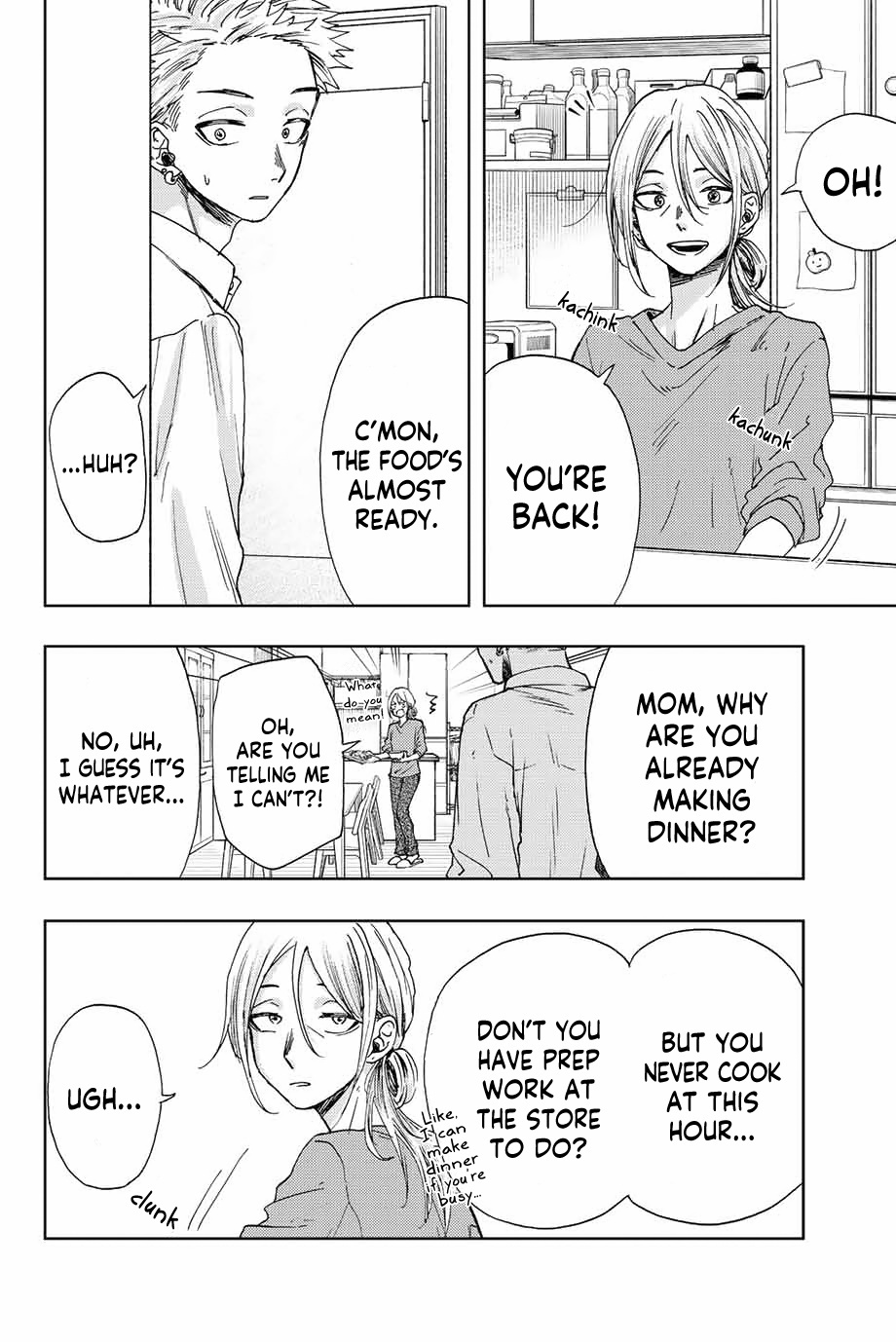 Kaoru Hana Wa Rin To Saku - Vol.2 Chapter 13: Mom