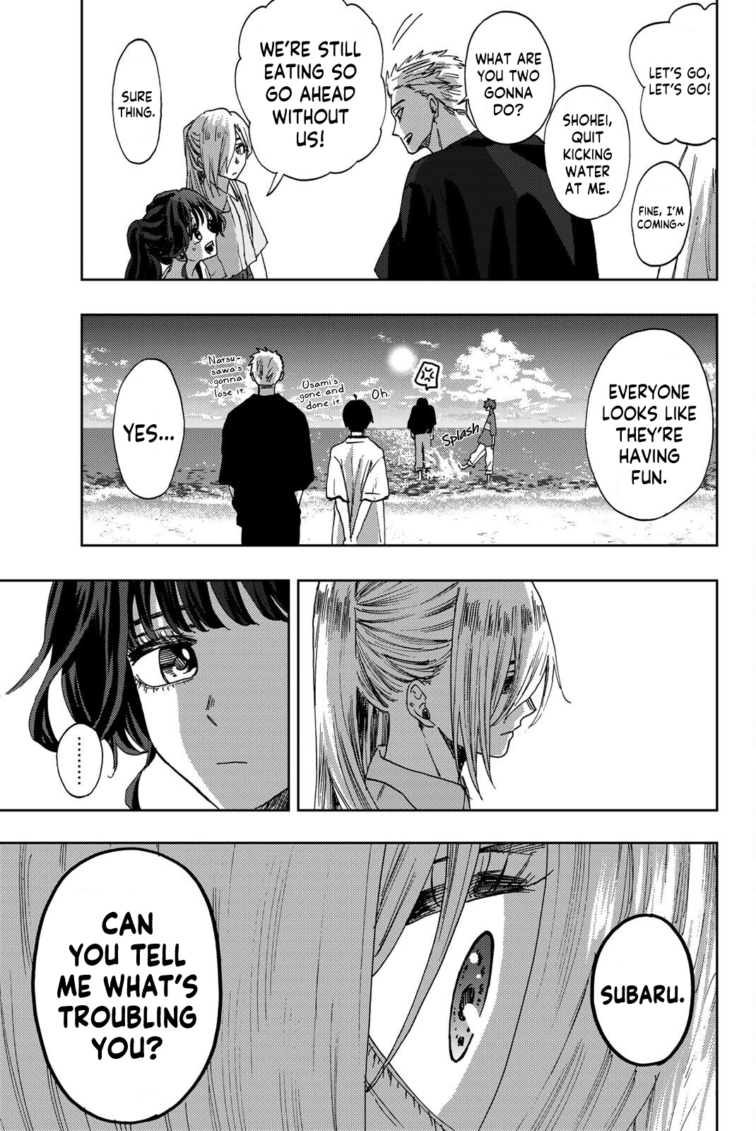 Kaoru Hana Wa Rin To Saku - Vol.5 Chapter 33: Troubles By The Sea