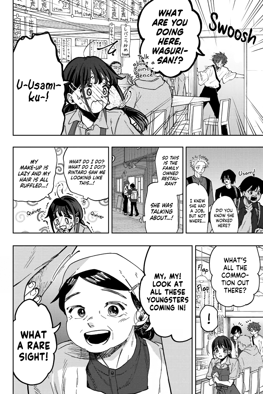 Kaoru Hana Wa Rin To Saku - Chapter 52: Waguri-San’s Part Time Job