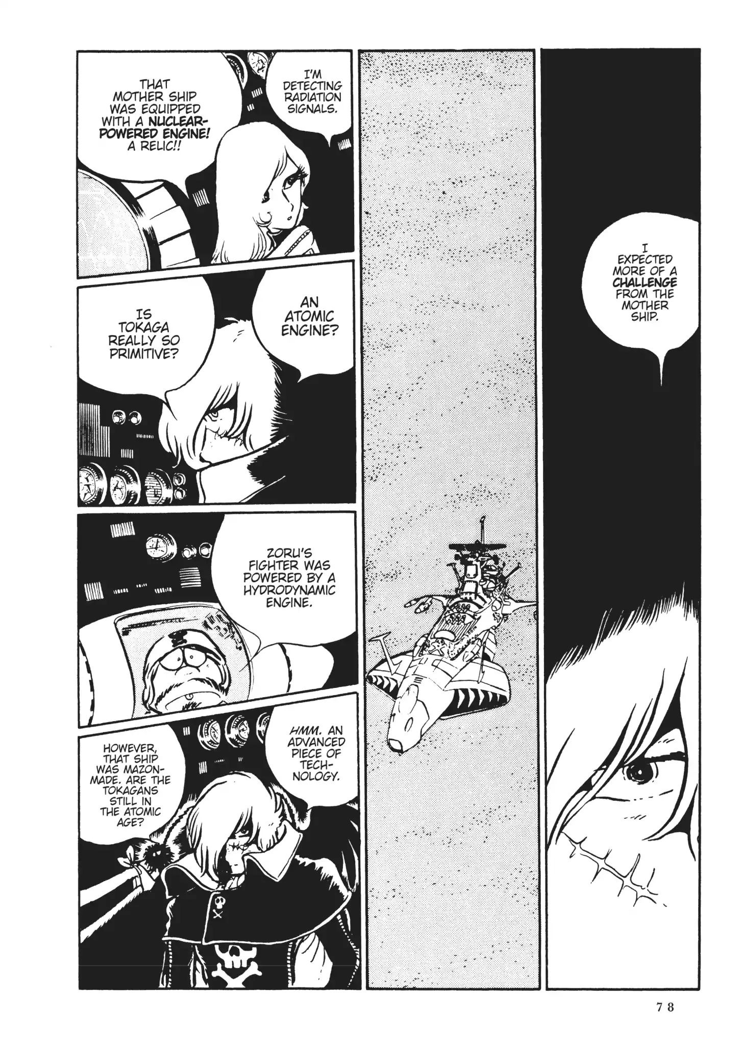 Uchuu Kaizoku Captain Harlock - Vol.3 Chapter 38