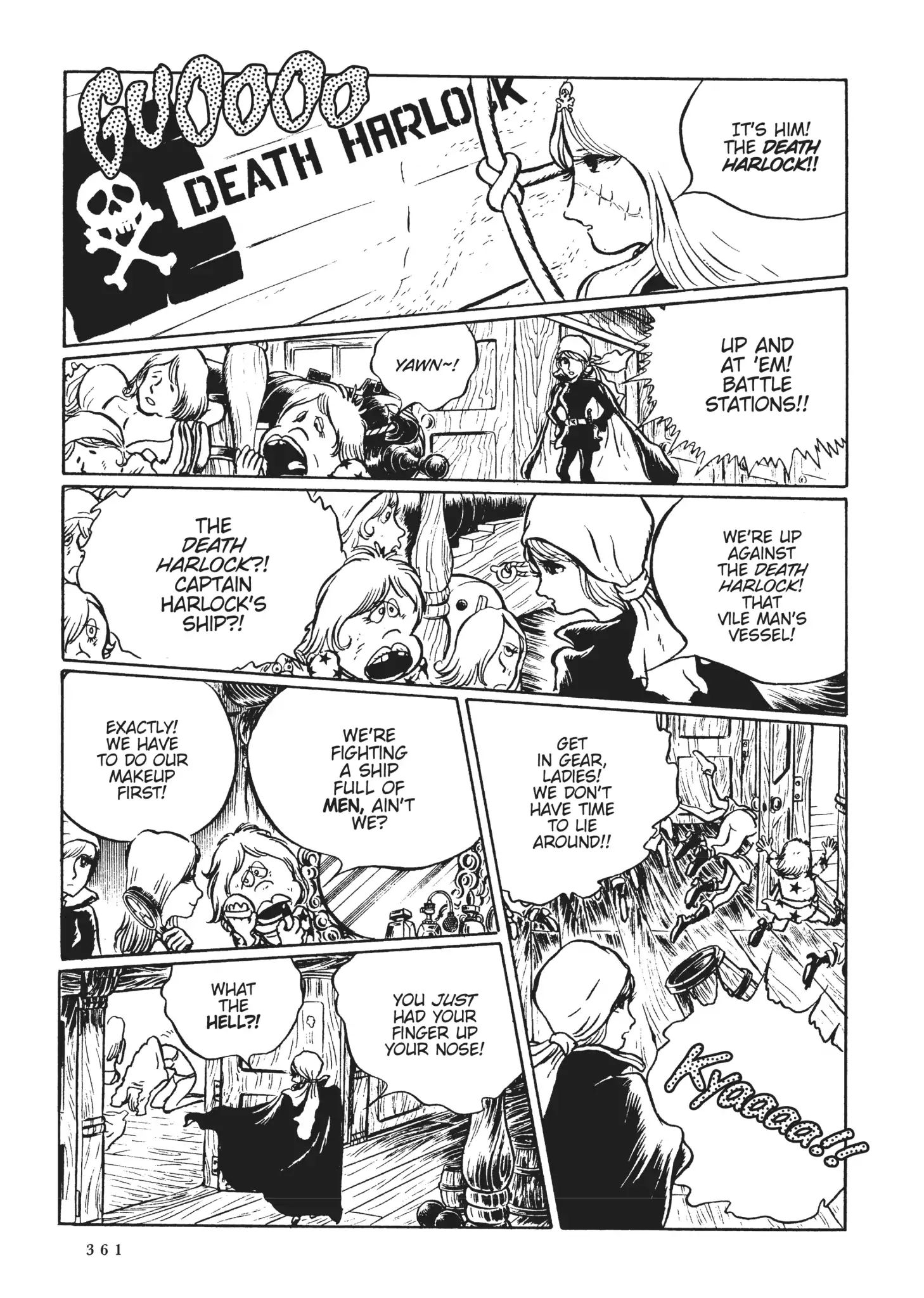 Uchuu Kaizoku Captain Harlock - Vol.3 Bonus Chapter [End]