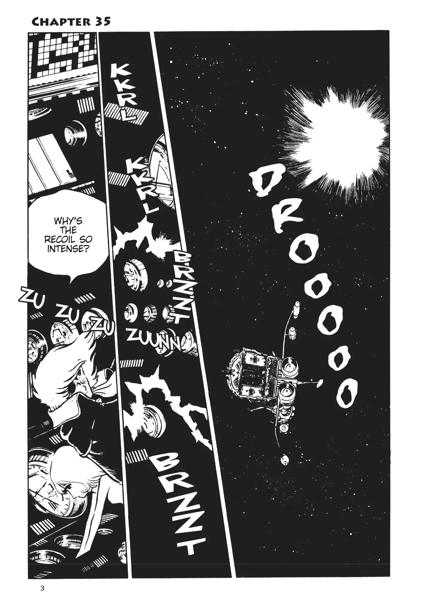 Uchuu Kaizoku Captain Harlock - Vol.3 Chapter 35