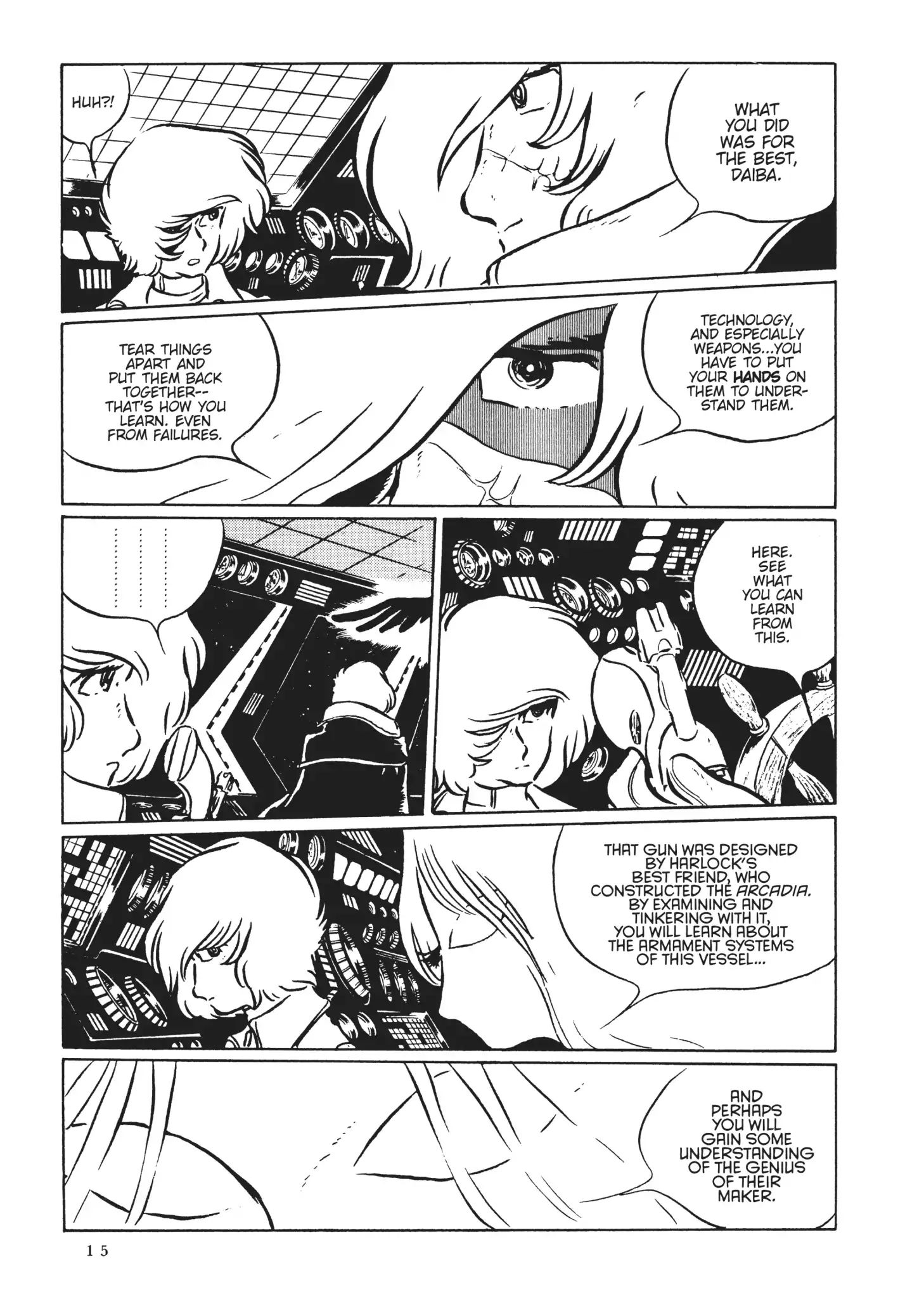 Uchuu Kaizoku Captain Harlock - Vol.3 Chapter 35