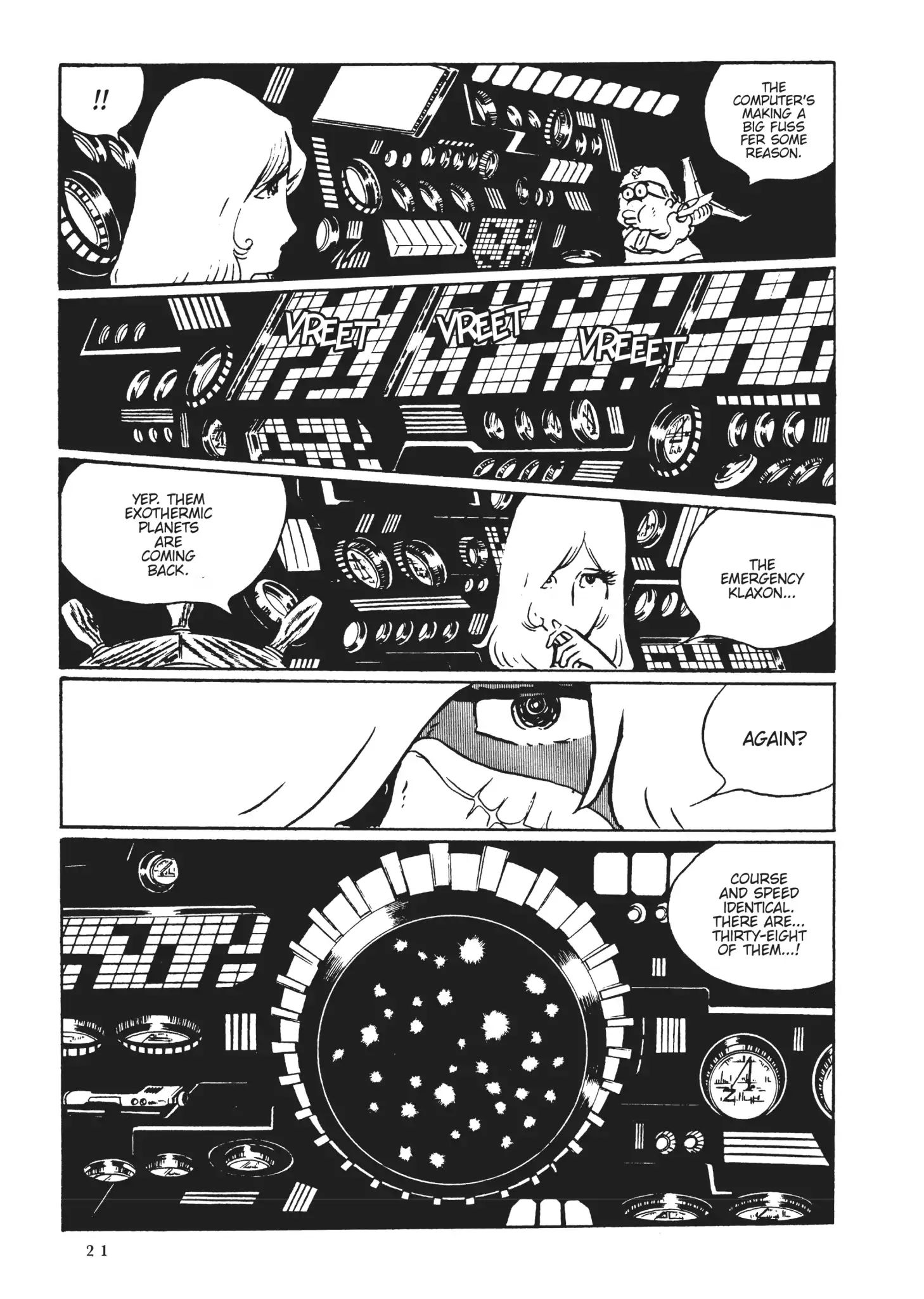 Uchuu Kaizoku Captain Harlock - Vol.3 Chapter 35