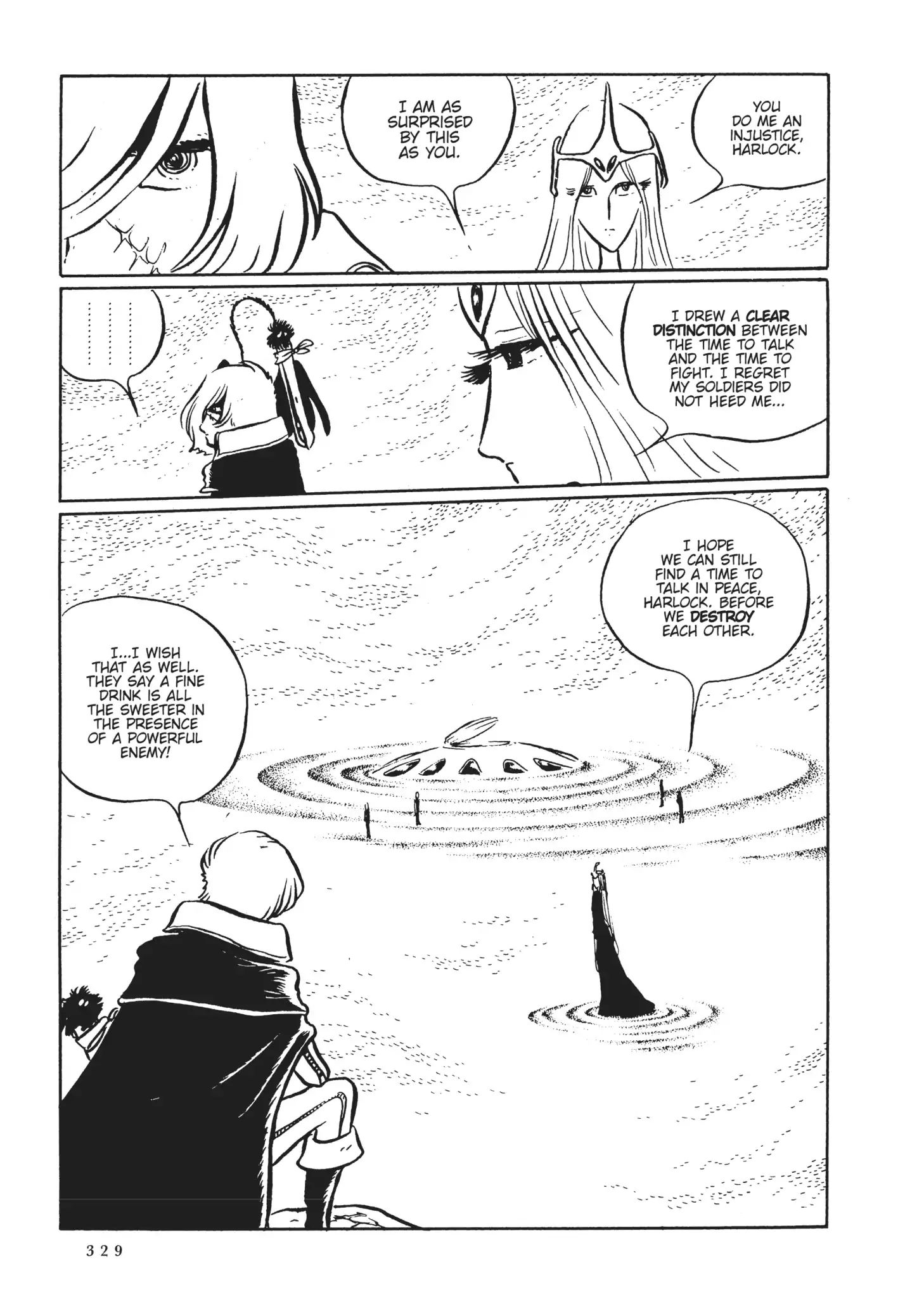 Uchuu Kaizoku Captain Harlock - Vol.3 Chapter 54