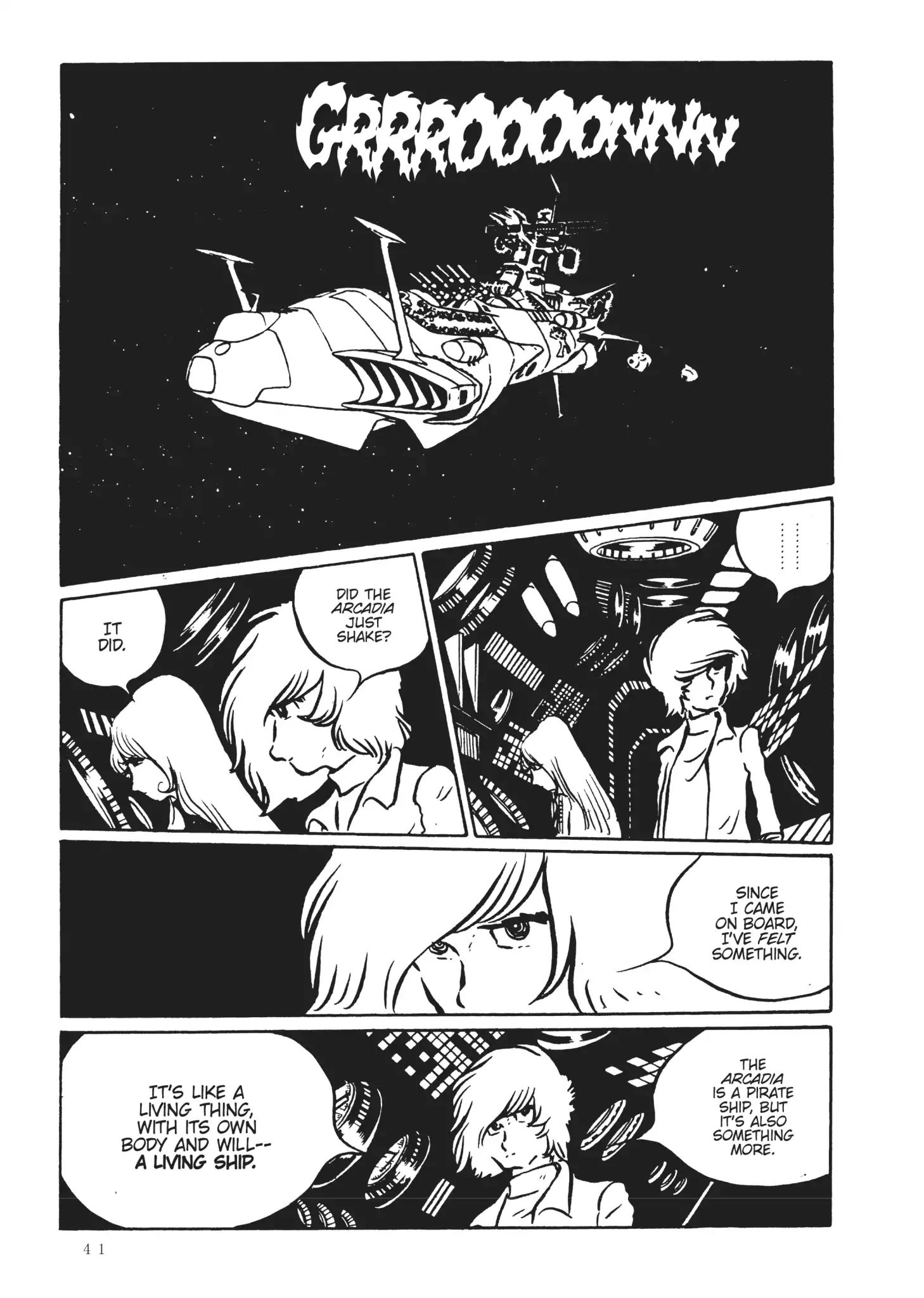 Uchuu Kaizoku Captain Harlock - Vol.2 Chapter 18