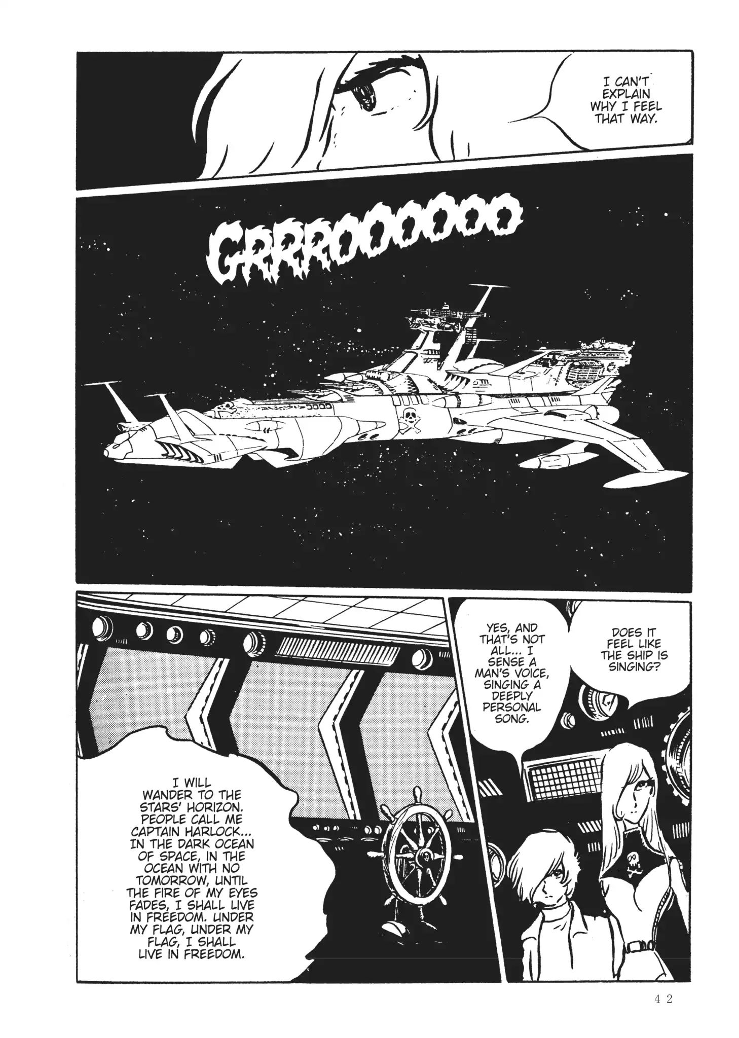 Uchuu Kaizoku Captain Harlock - Vol.2 Chapter 18