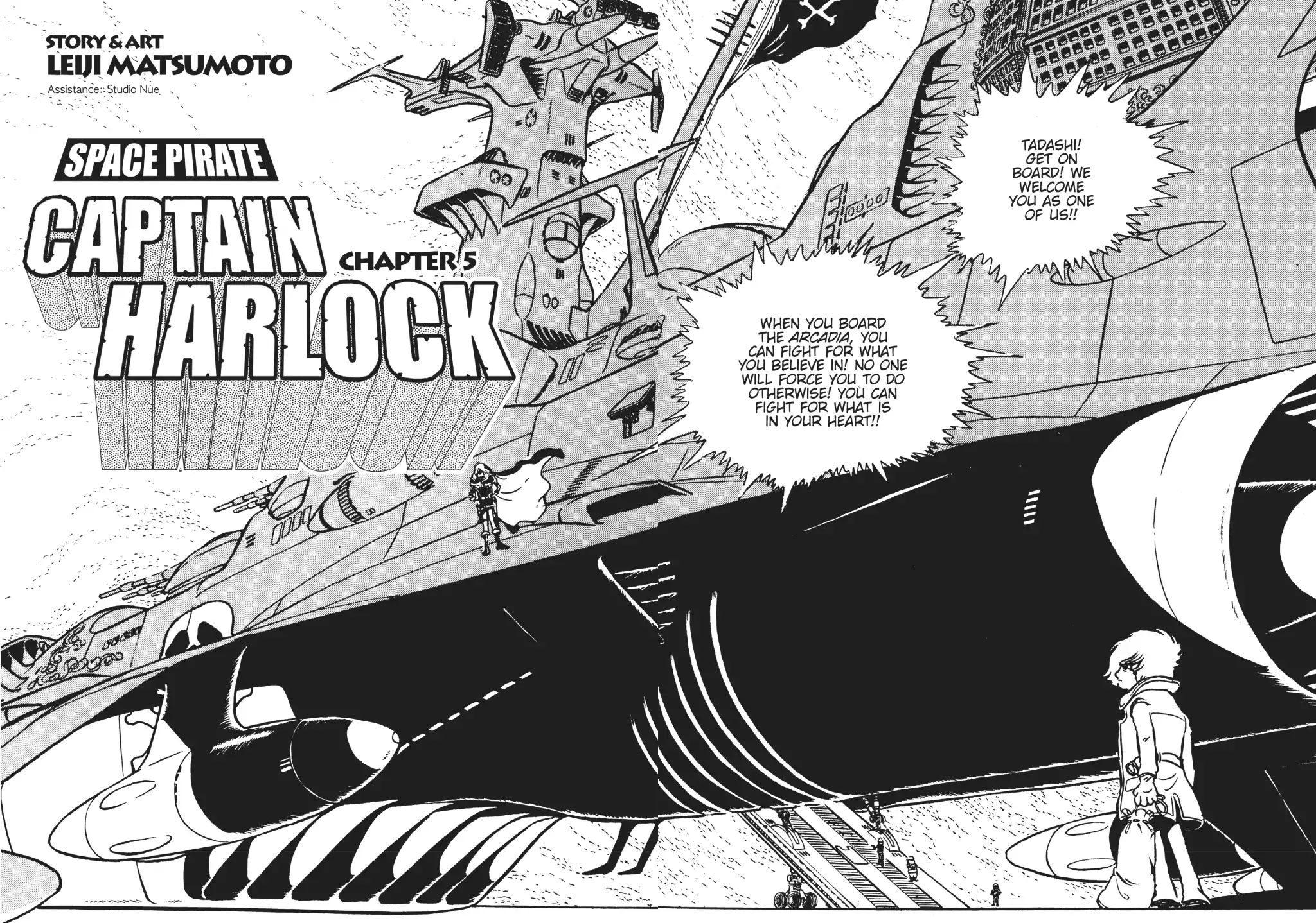 Uchuu Kaizoku Captain Harlock - Vol.1 Chapter 5