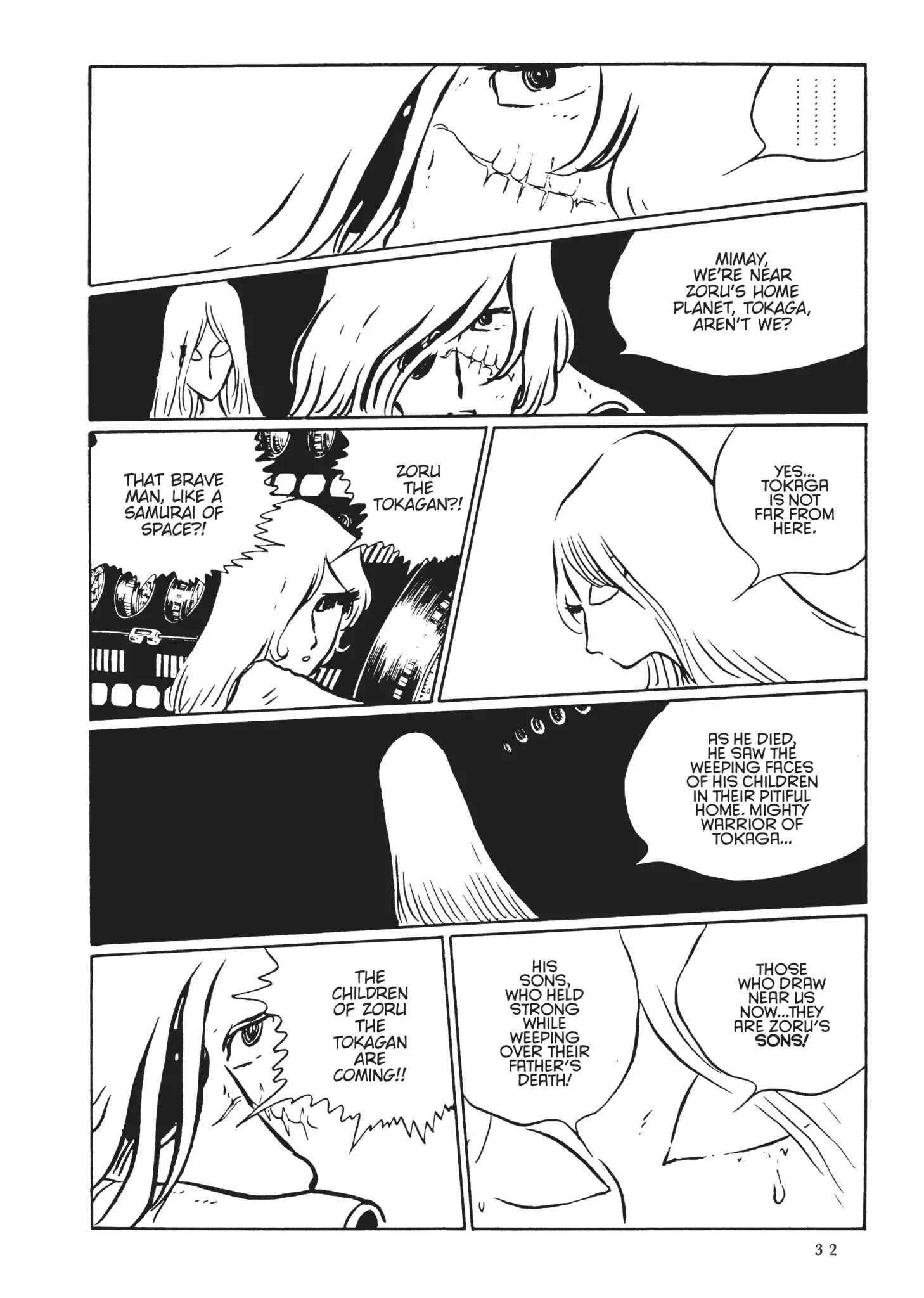 Uchuu Kaizoku Captain Harlock - Vol.3 Chapter 36