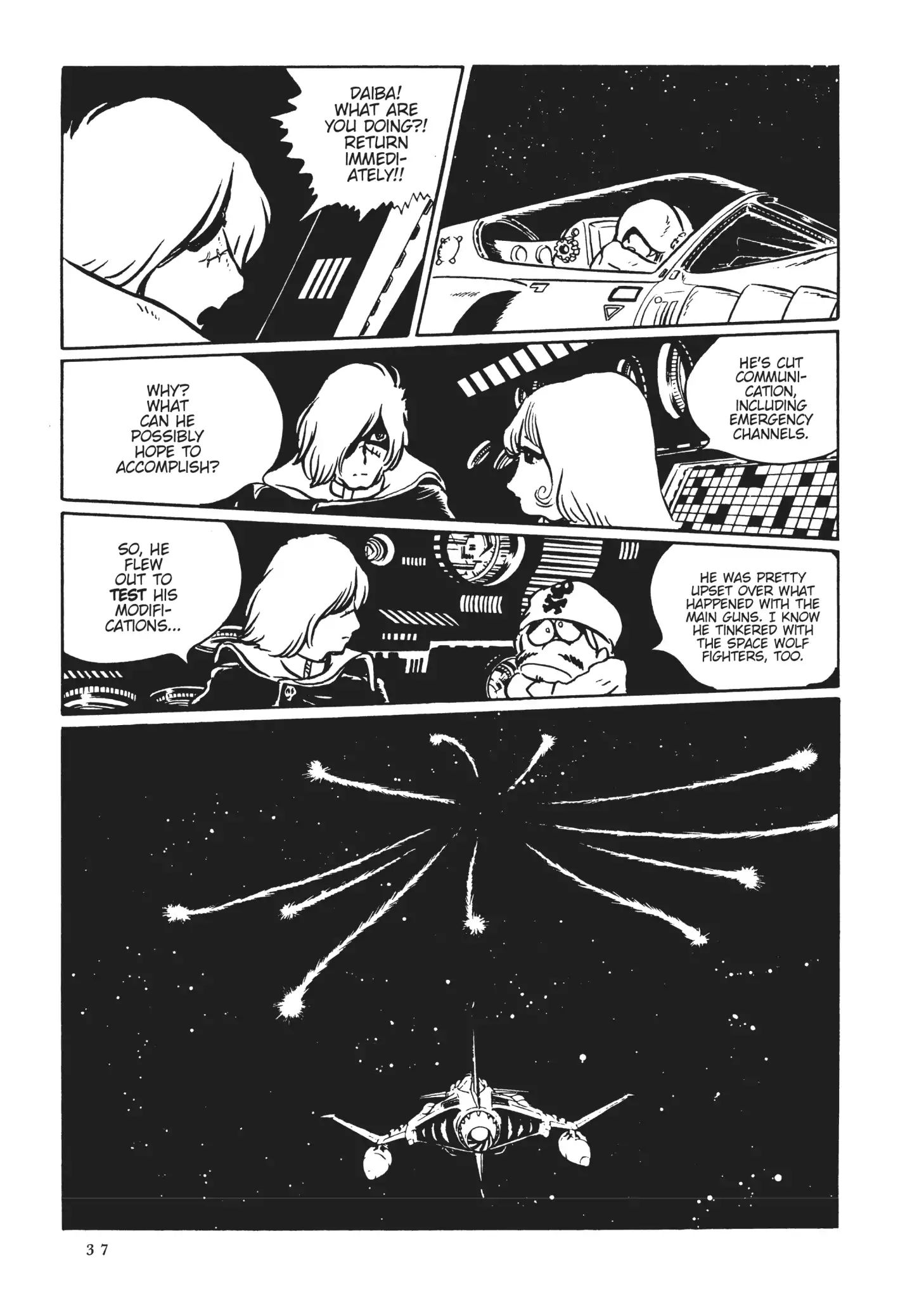 Uchuu Kaizoku Captain Harlock - Vol.3 Chapter 36