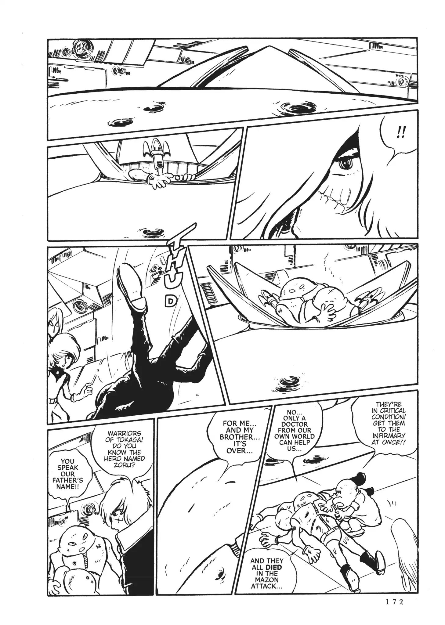 Uchuu Kaizoku Captain Harlock - Vol.3 Chapter 44