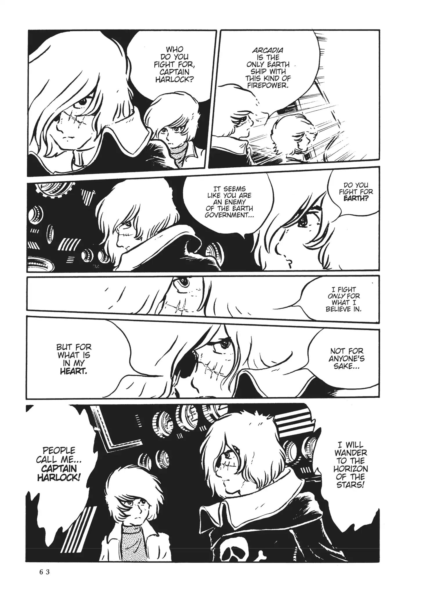 Uchuu Kaizoku Captain Harlock - Vol.1 Chapter 3