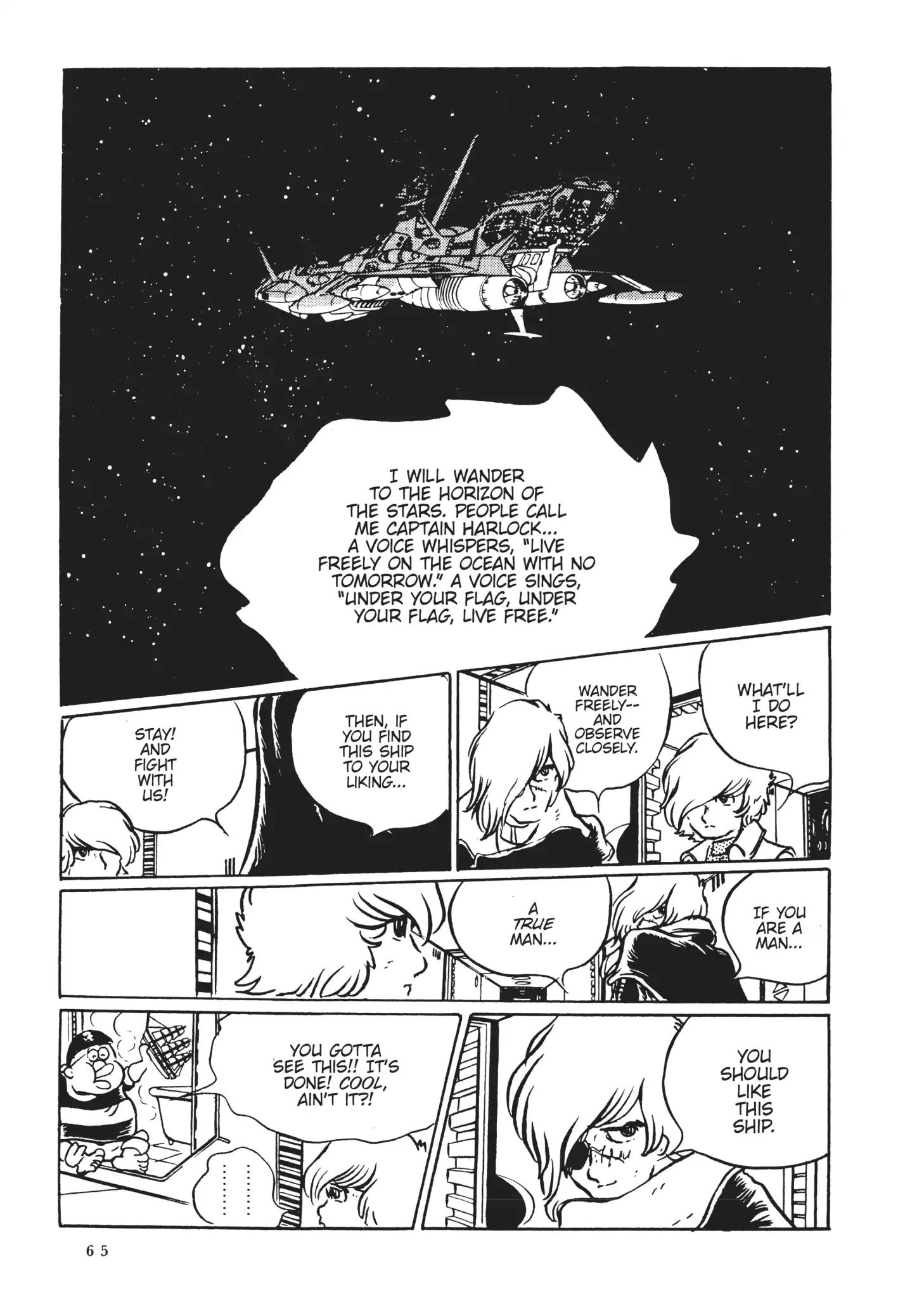 Uchuu Kaizoku Captain Harlock - Vol.1 Chapter 3