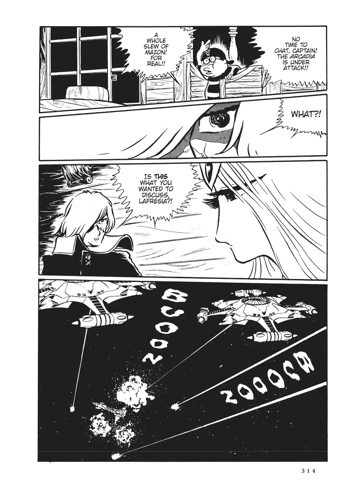 Uchuu Kaizoku Captain Harlock - Vol.3 Chapter 53