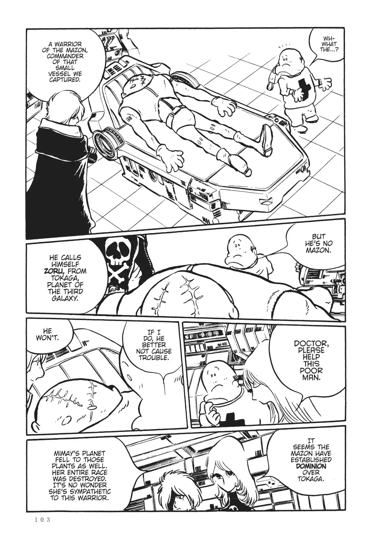 Uchuu Kaizoku Captain Harlock - Vol.2 Chapter 21