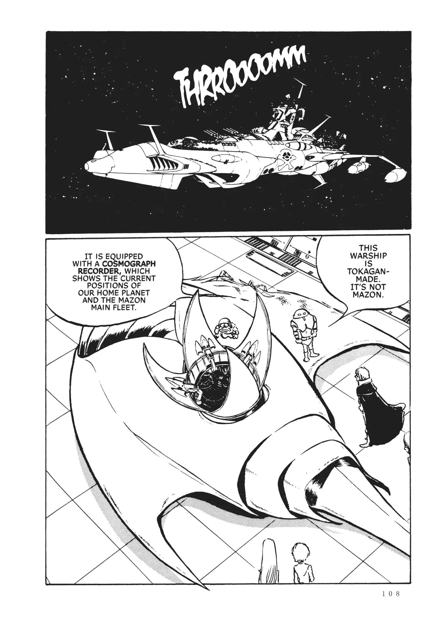 Uchuu Kaizoku Captain Harlock - Vol.2 Chapter 21