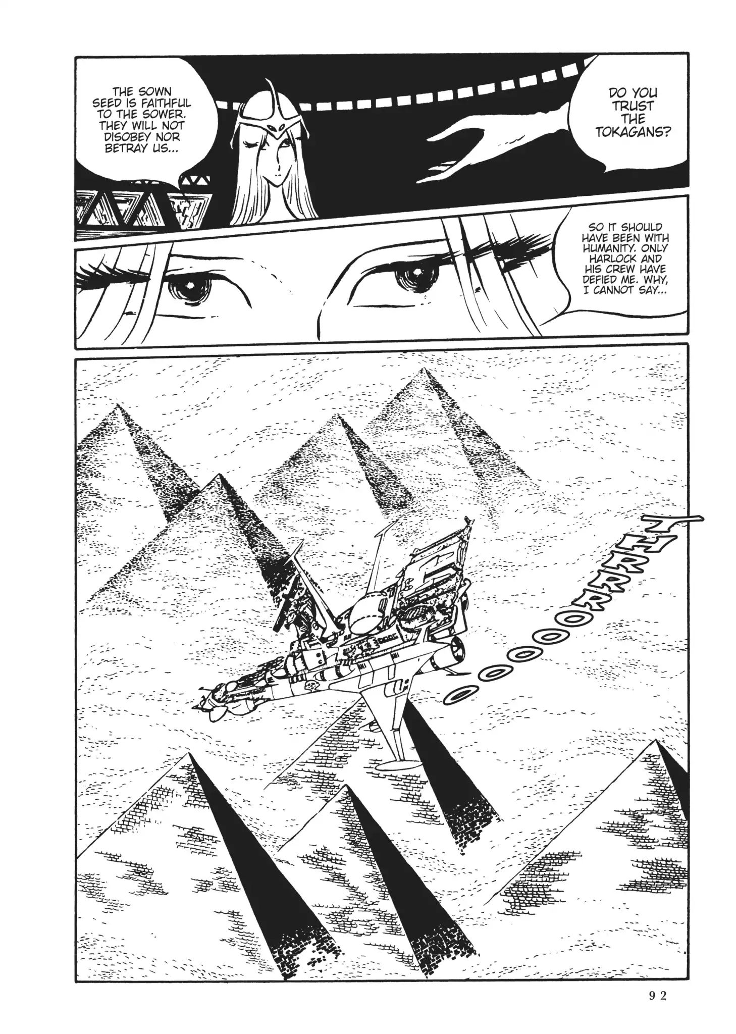 Uchuu Kaizoku Captain Harlock - Vol.3 Chapter 39