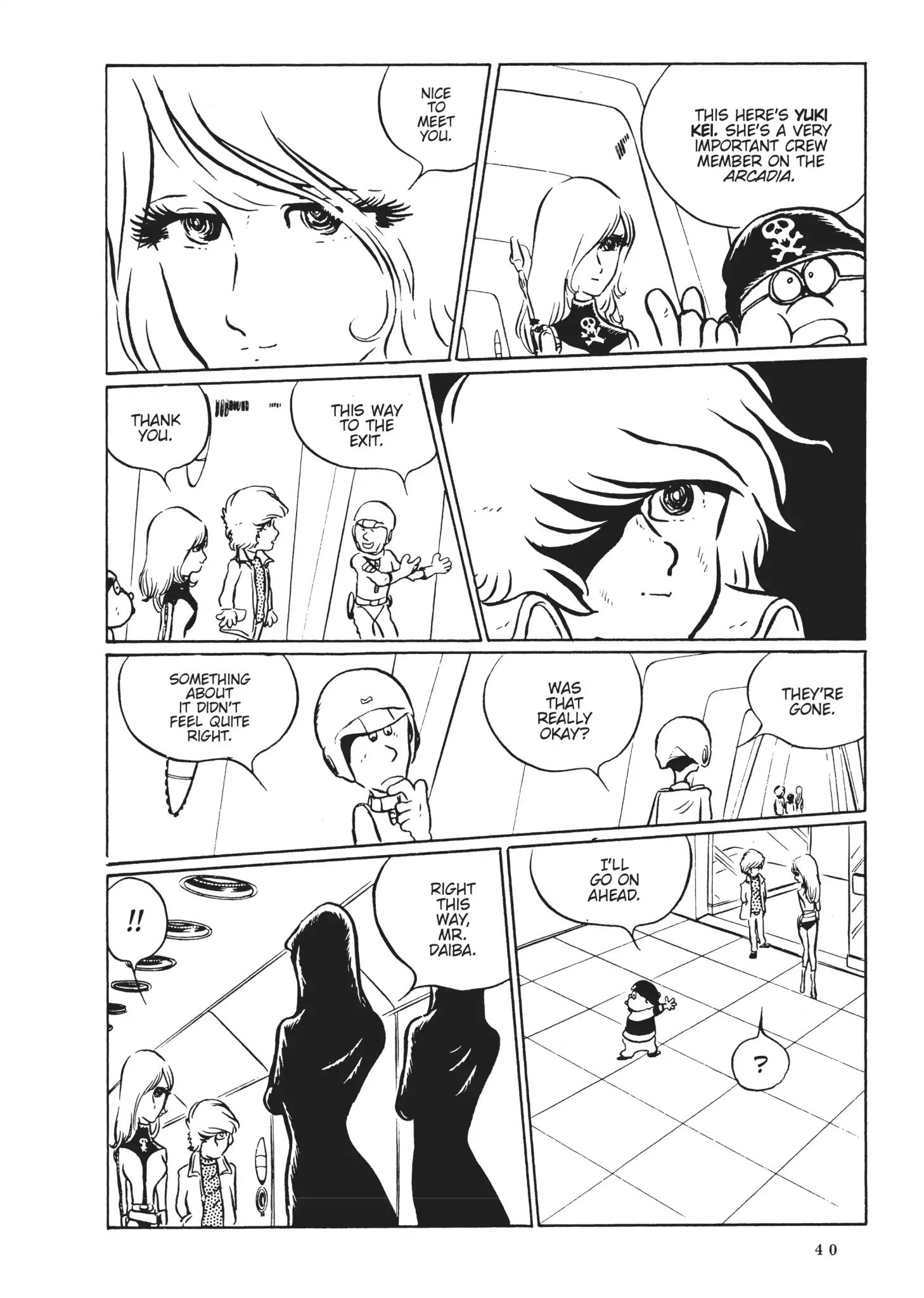 Uchuu Kaizoku Captain Harlock - Vol.1 Chapter 2