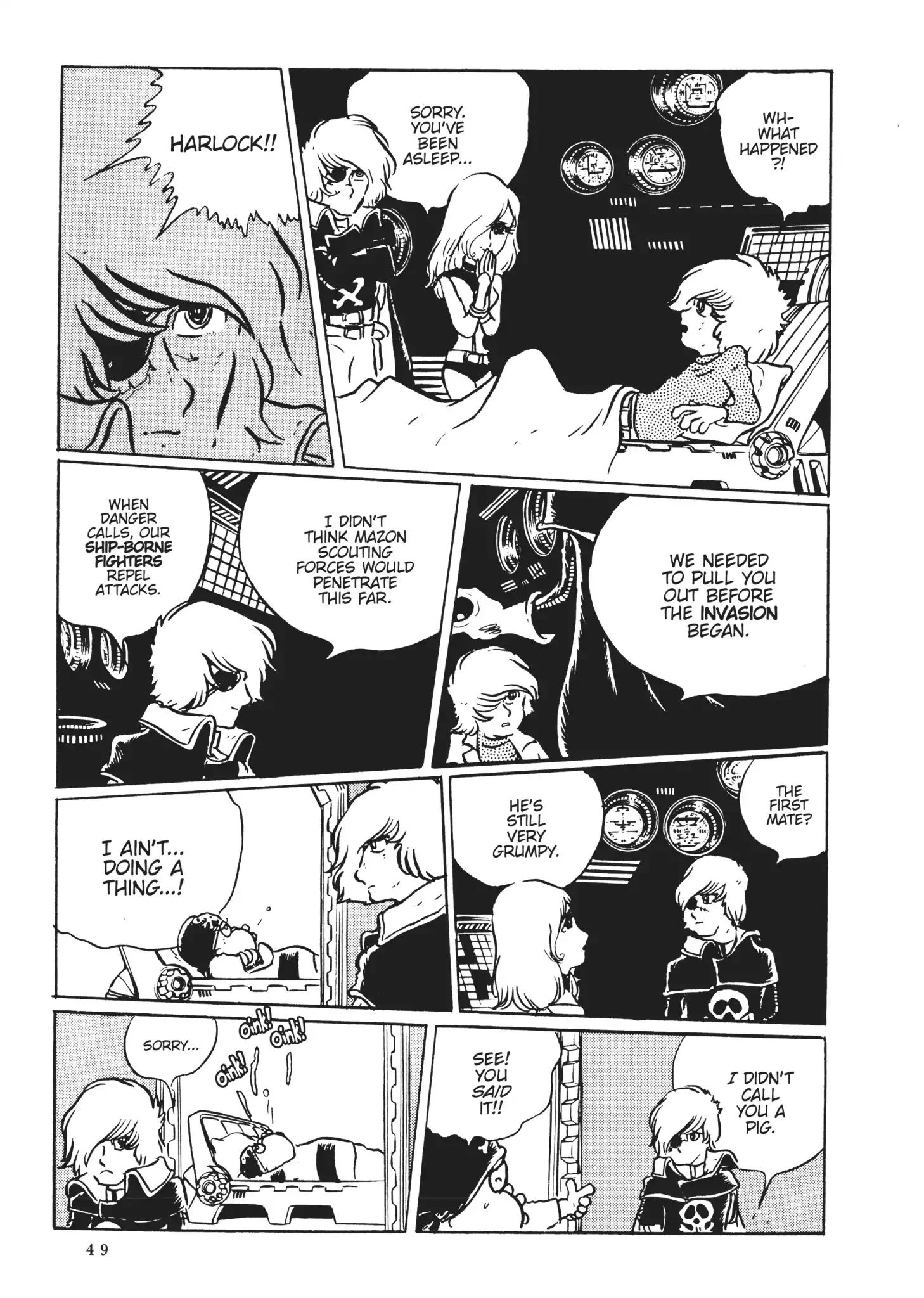 Uchuu Kaizoku Captain Harlock - Vol.1 Chapter 2