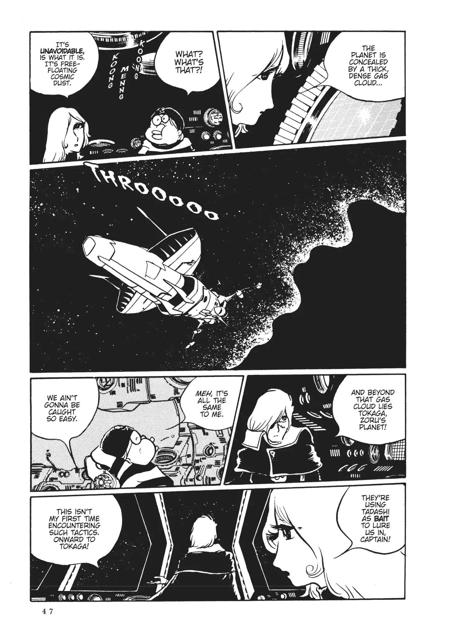 Uchuu Kaizoku Captain Harlock - Vol.3 Chapter 37