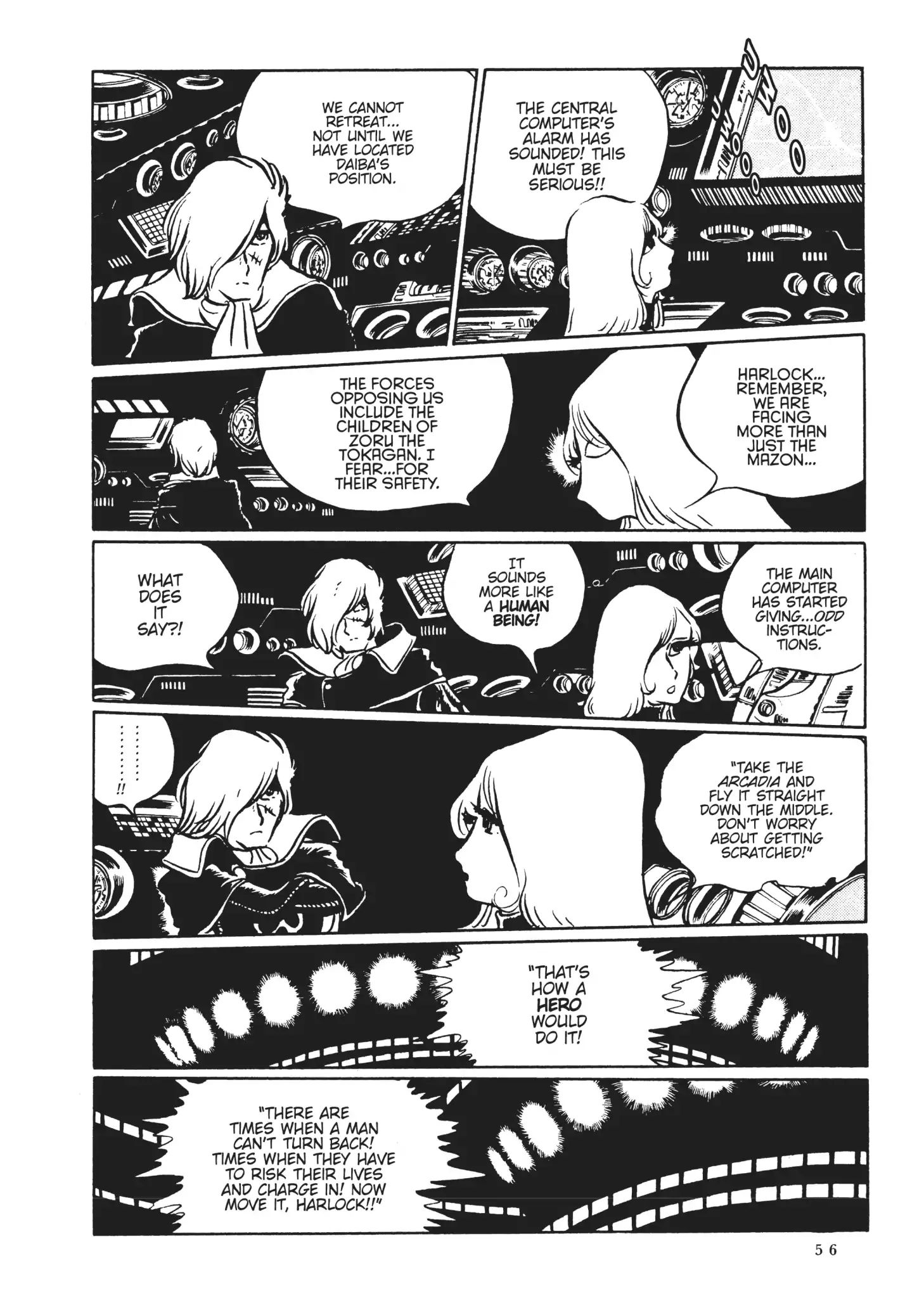 Uchuu Kaizoku Captain Harlock - Vol.3 Chapter 37