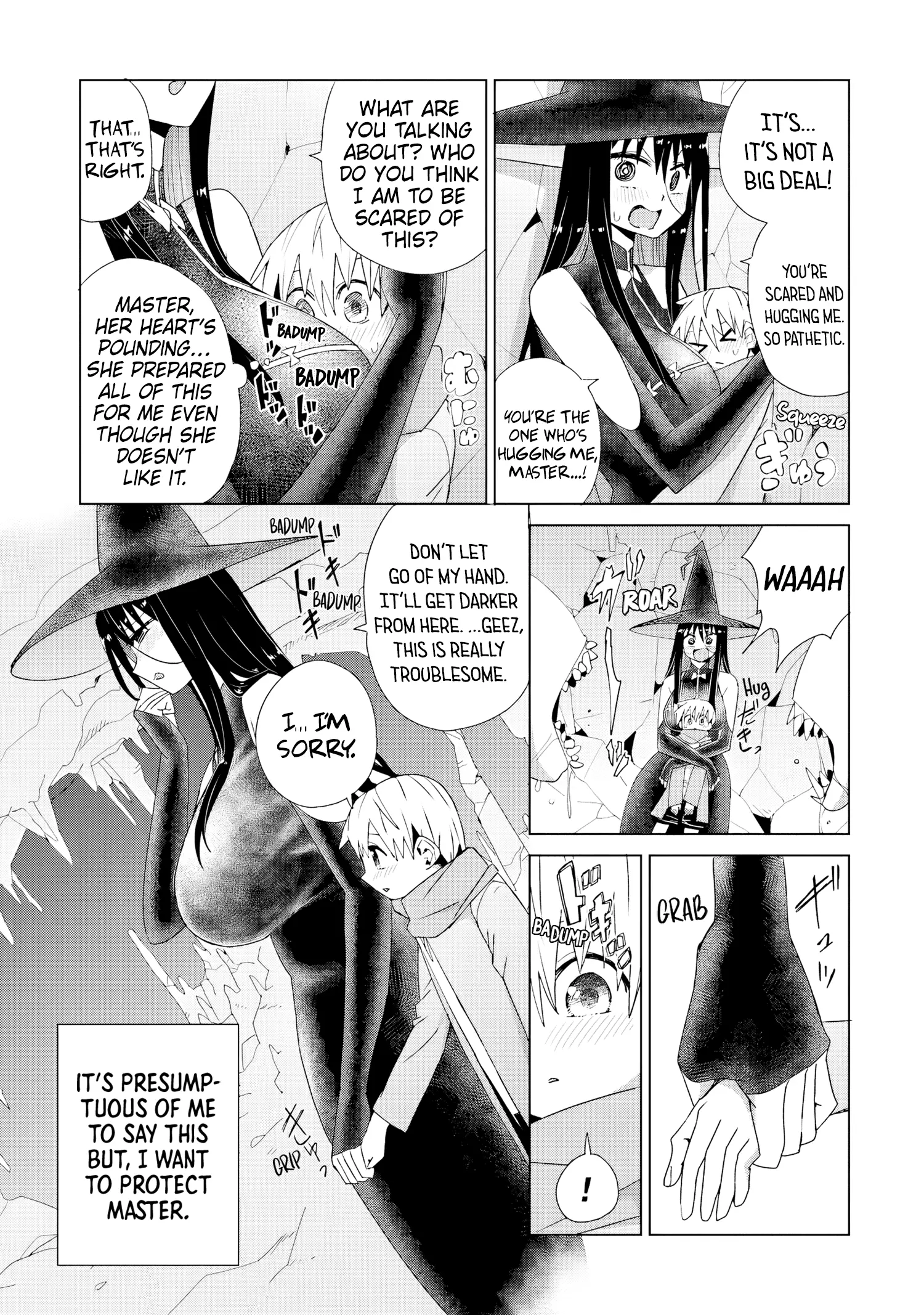 Mahou To Boku To Dekkai Shishou - Chapter 11: A Huge Master And The Test Of Courage.