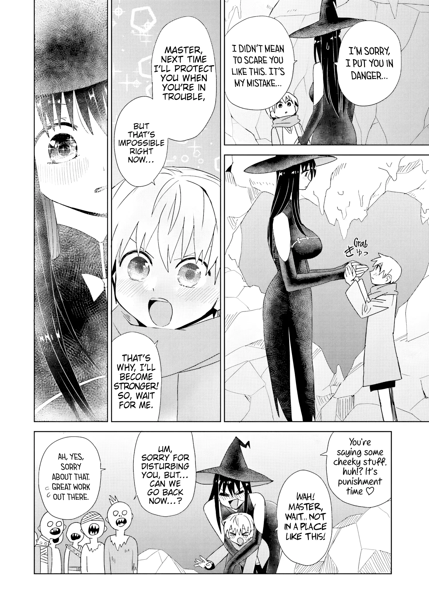 Mahou To Boku To Dekkai Shishou - Chapter 11: A Huge Master And The Test Of Courage.