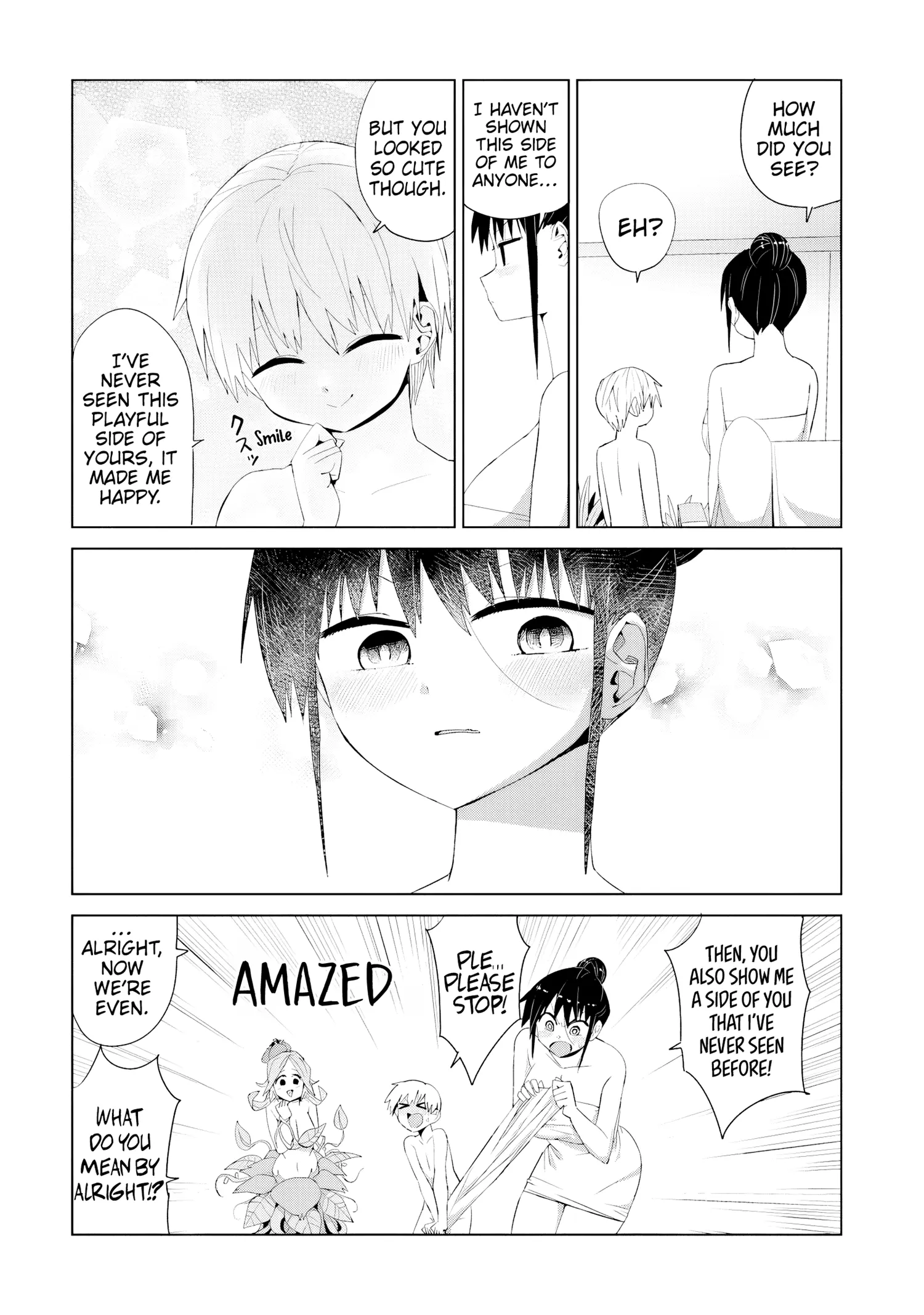 Mahou To Boku To Dekkai Shishou - Chapter 13: A Big Master And The Embarrassing Mixed Bath