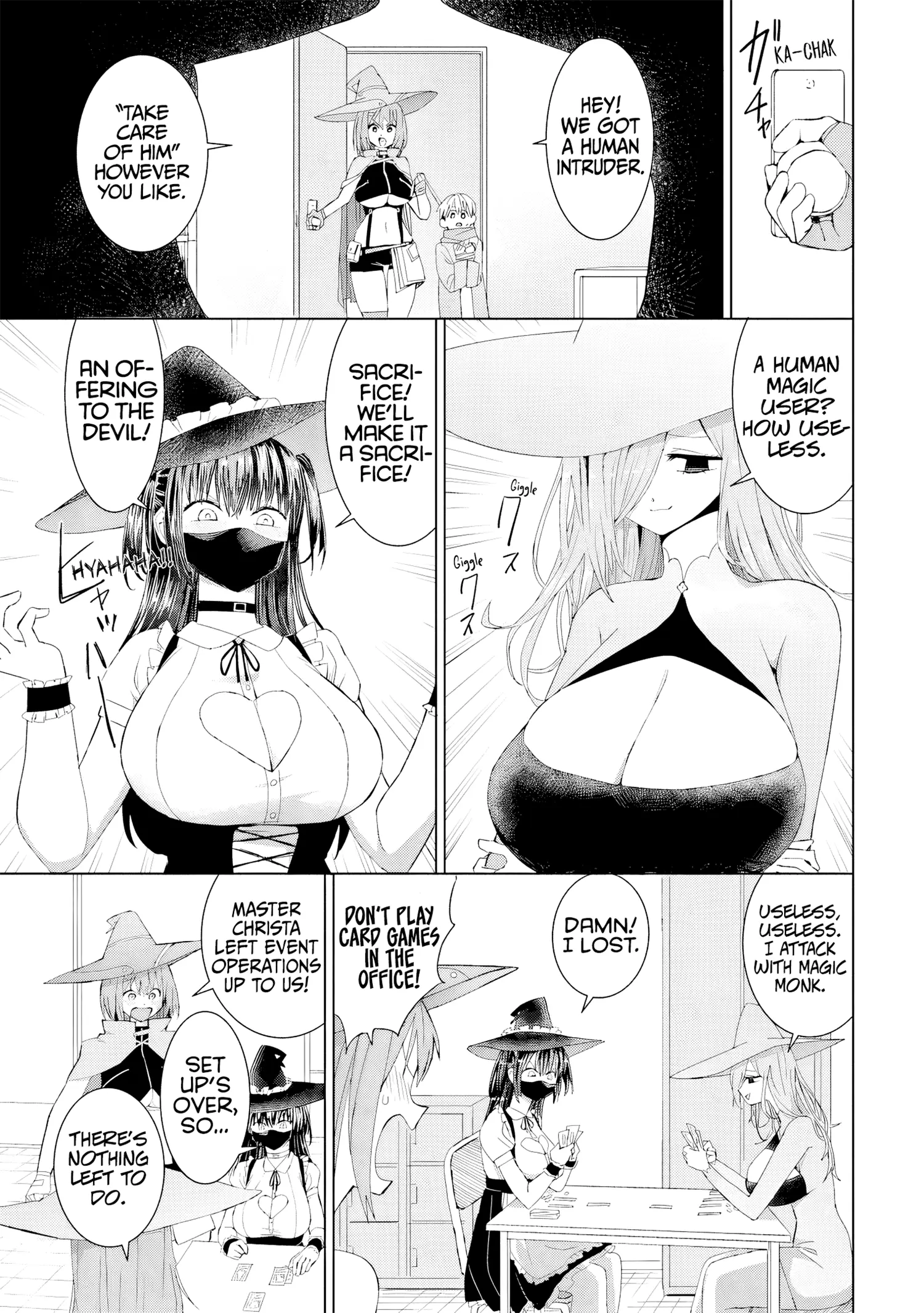 Mahou To Boku To Dekkai Shishou - Vol.1 Chapter 18: A Big Master And A Witch Convention.