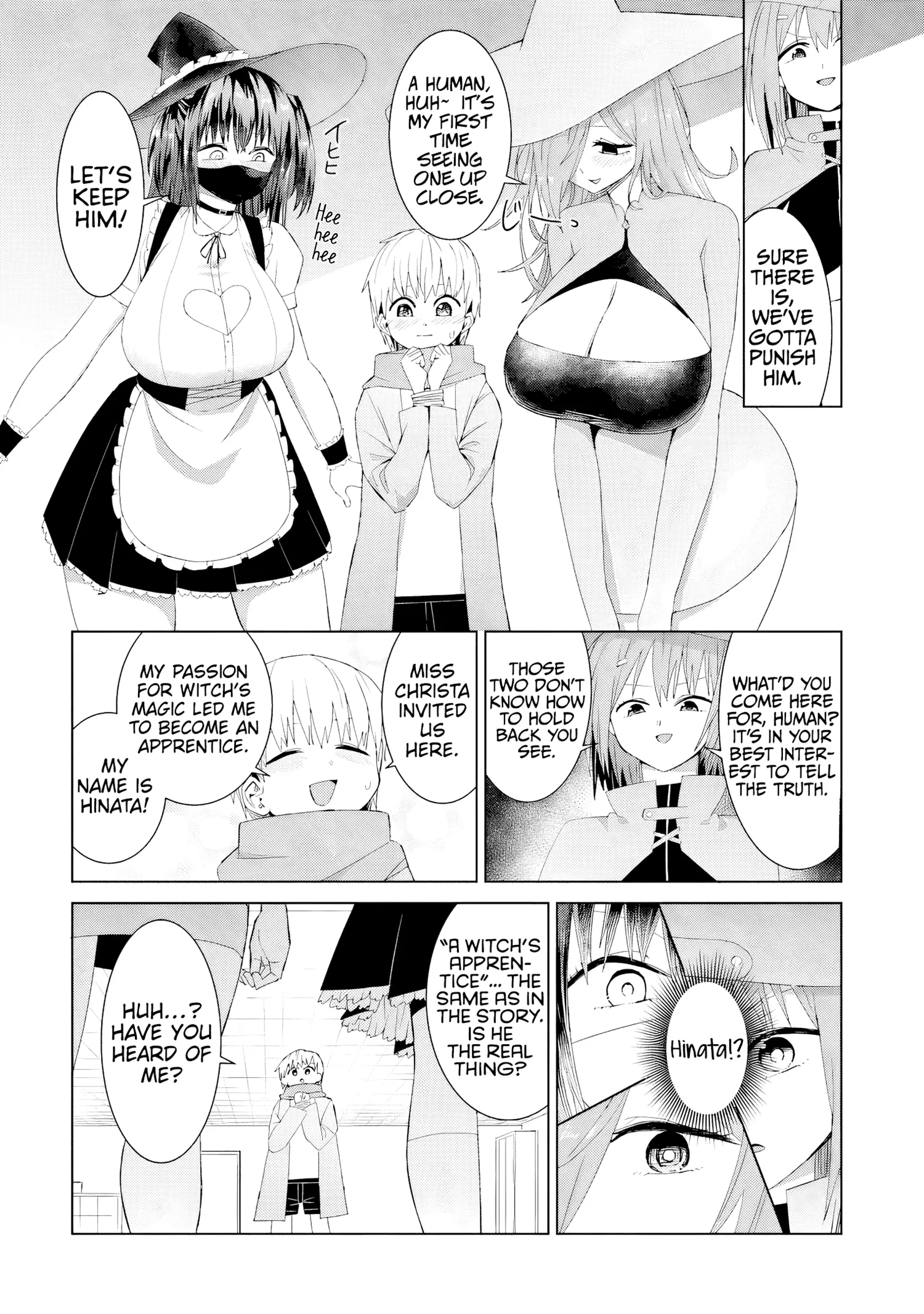 Mahou To Boku To Dekkai Shishou - Vol.1 Chapter 18: A Big Master And A Witch Convention.