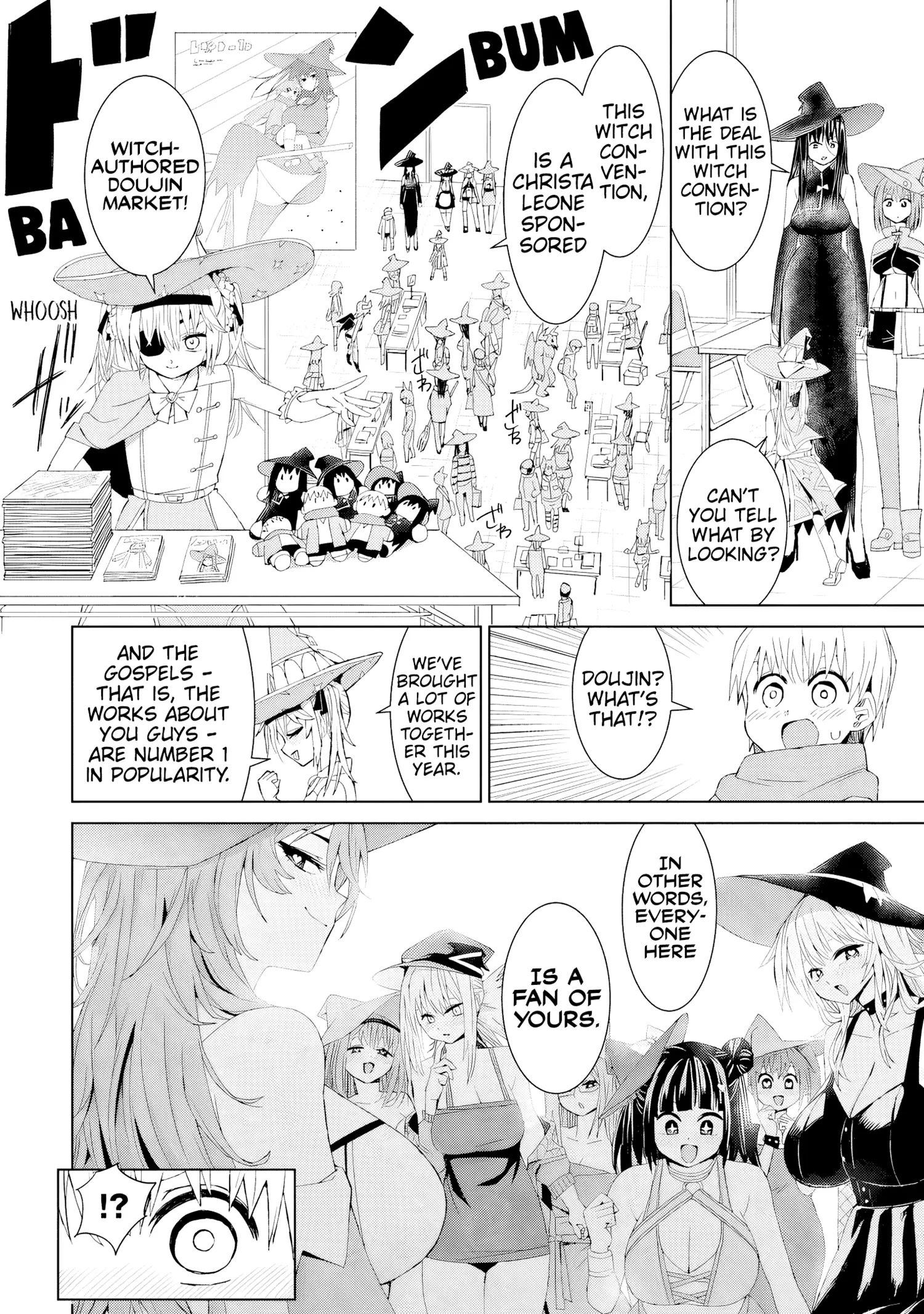 Mahou To Boku To Dekkai Shishou - Vol.1 Chapter 18: A Big Master And A Witch Convention.