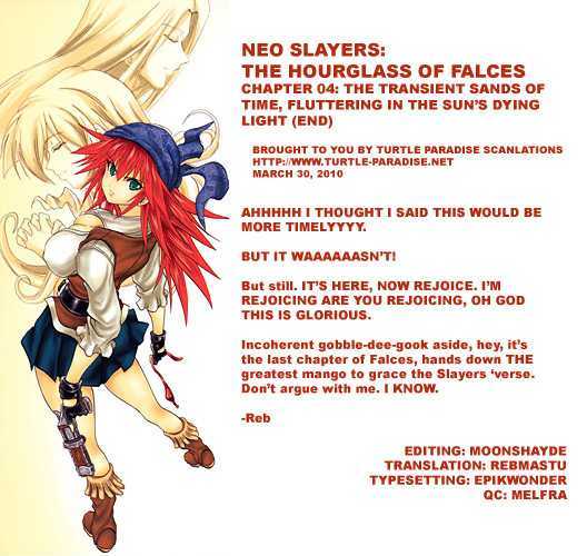 Shin Slayers: Falces No Sunadokei - Vol.1 Chapter 4 : The Sands Of Time