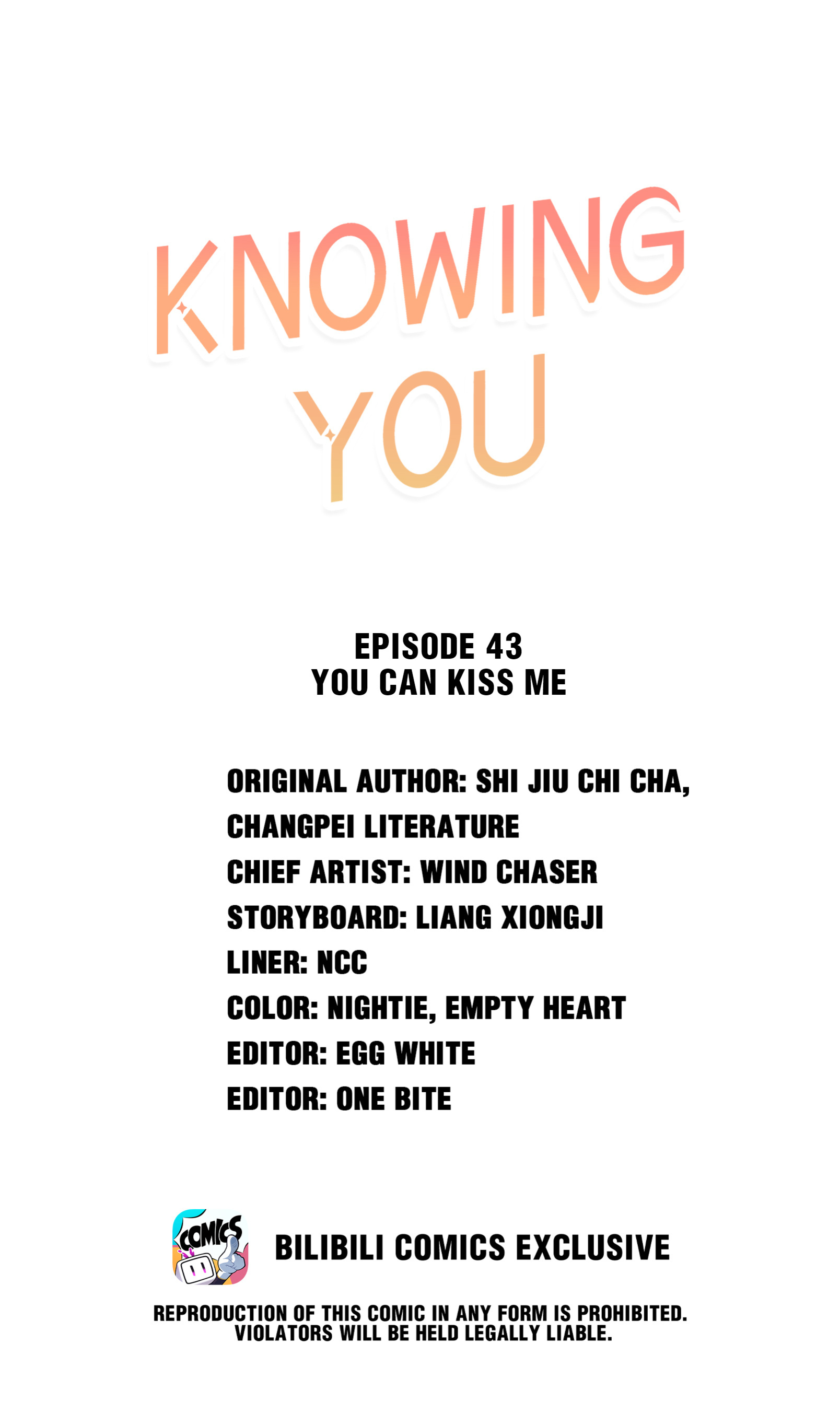 Knowing You - Chapter 43: You Can Kiss Me