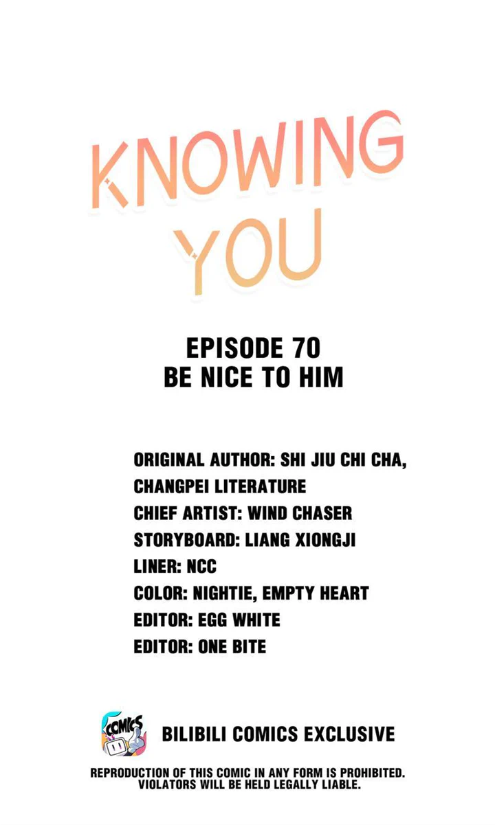 Knowing You - Chapter 70