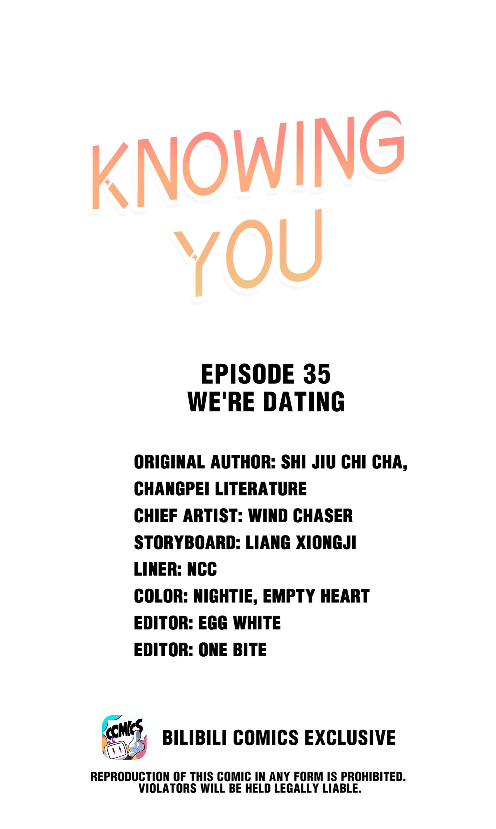 Knowing You - Chapter 35: We're Dating