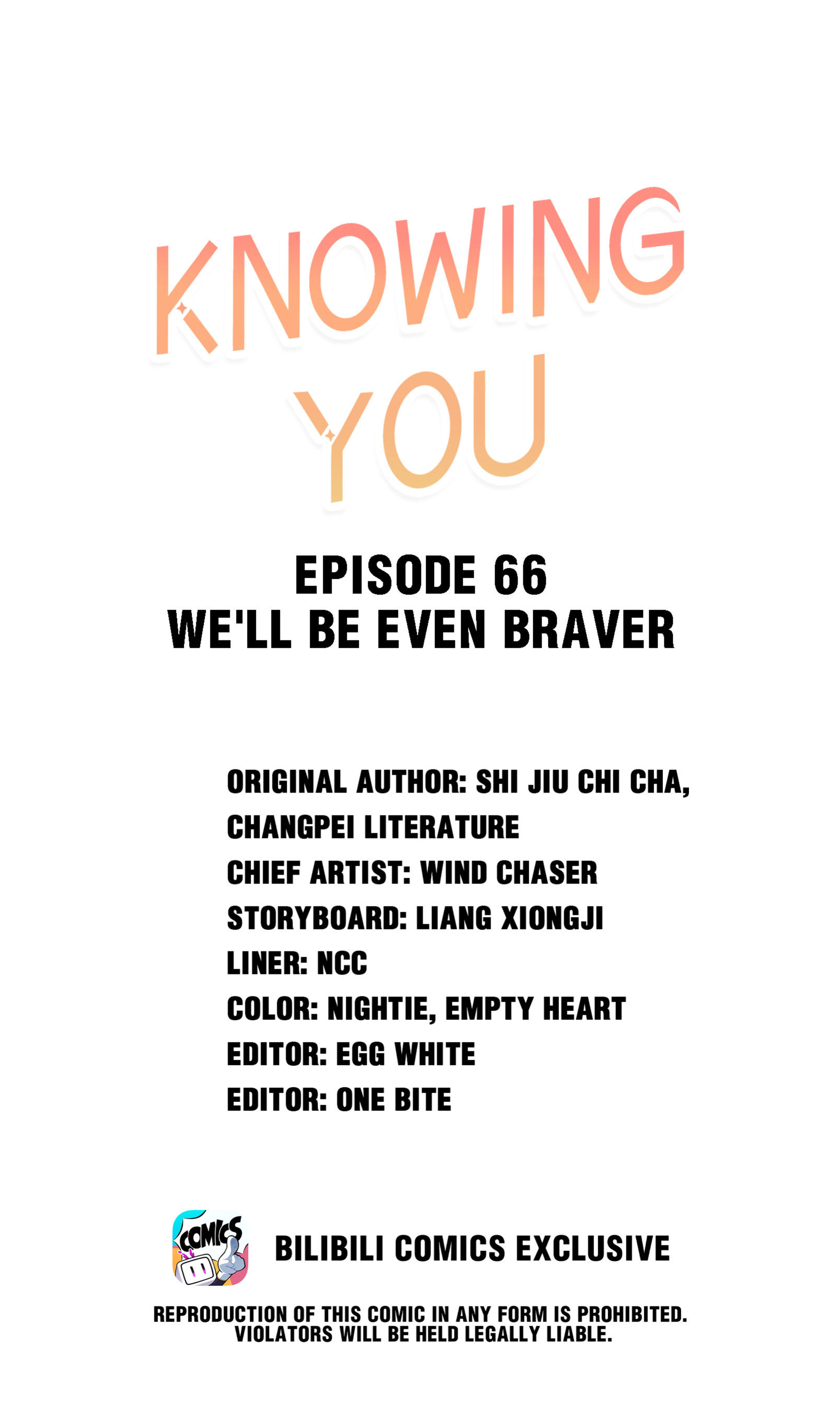 Knowing You - Chapter 66: We'll Be Even Braver