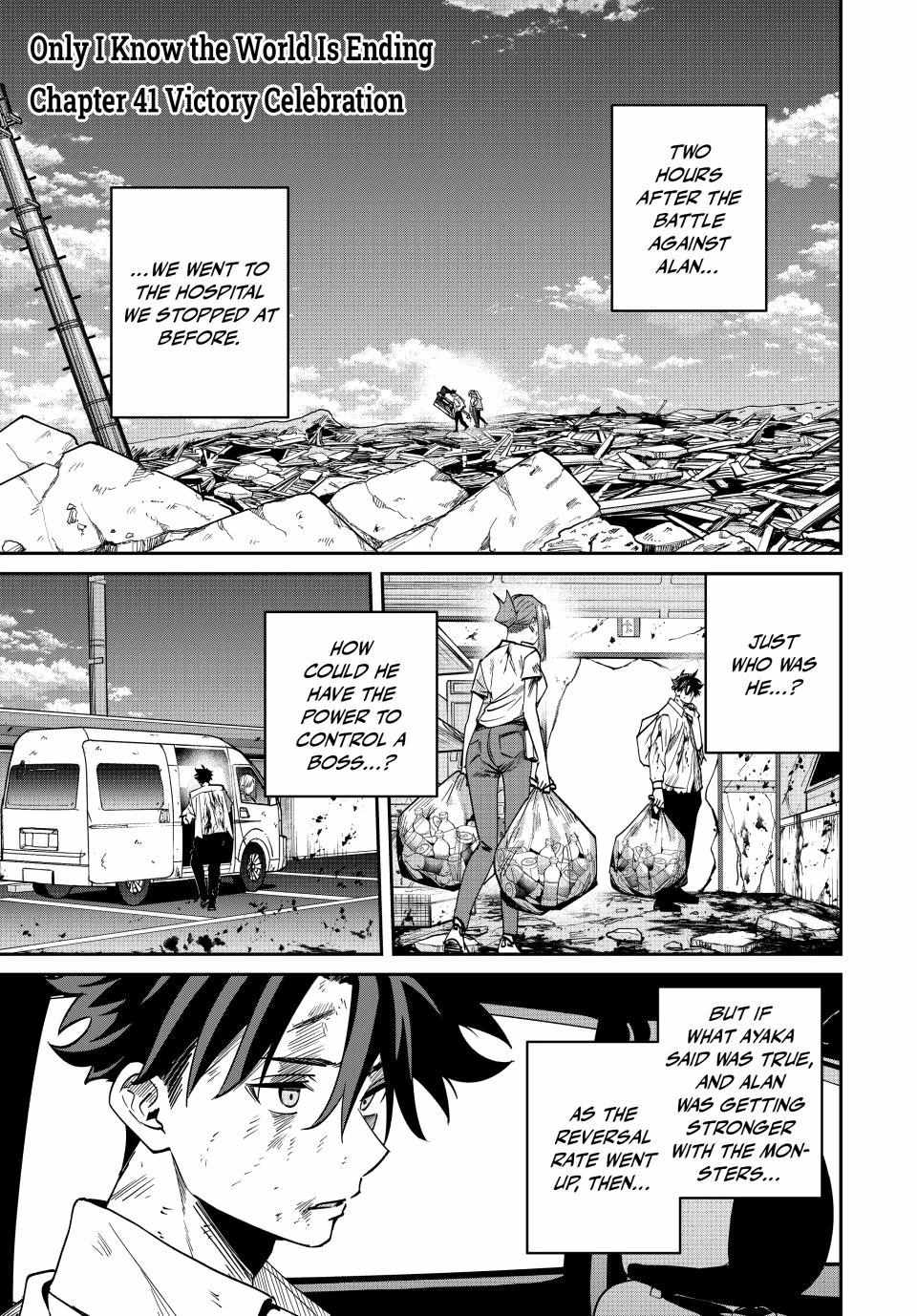 Only I Know The World Is Ending And Getting Killed By Rampaging Beasts Only Makes Me Stronger - Chapter 41