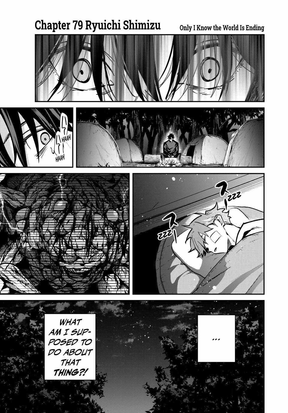 Only I Know The World Is Ending And Getting Killed By Rampaging Beasts Only Makes Me Stronger - Chapter 79