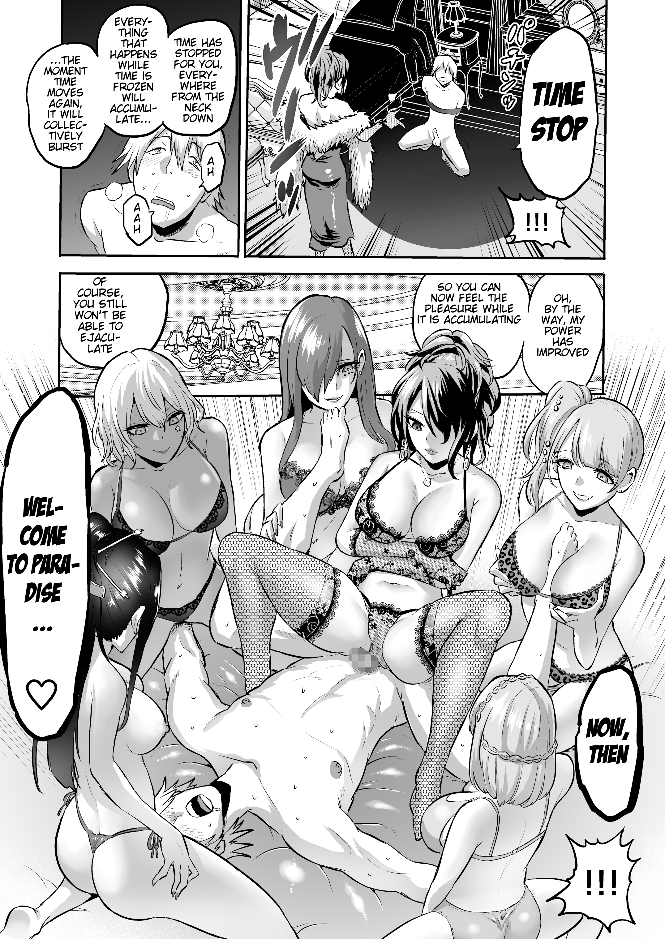 Jikan No Majo ~Eroi Onee-San Ni Jikan Teishi Sarete Iroiro Sarechau Ohanashi~ - Chapter 4